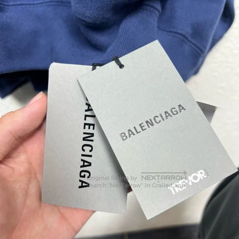 Balenciaga Balenciaga “GAY” embroidery hoodie Size US XS / EU 42 / 0 - 6 Thumbnail