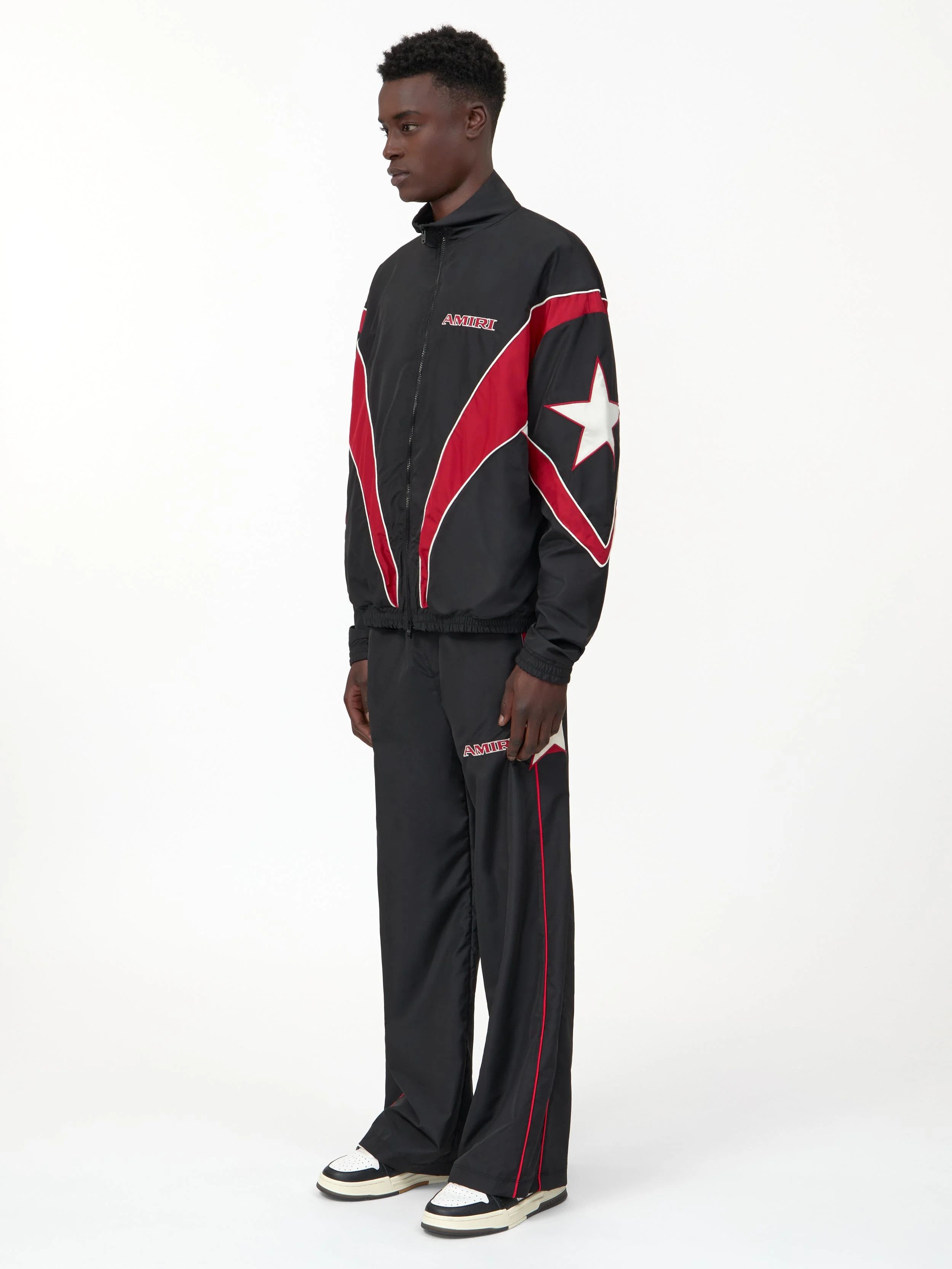 Amiri os11x0326 Sport Windbreaker Jacket in Multicolor Size US L / EU 52-54 / 3 - 3 Thumbnail