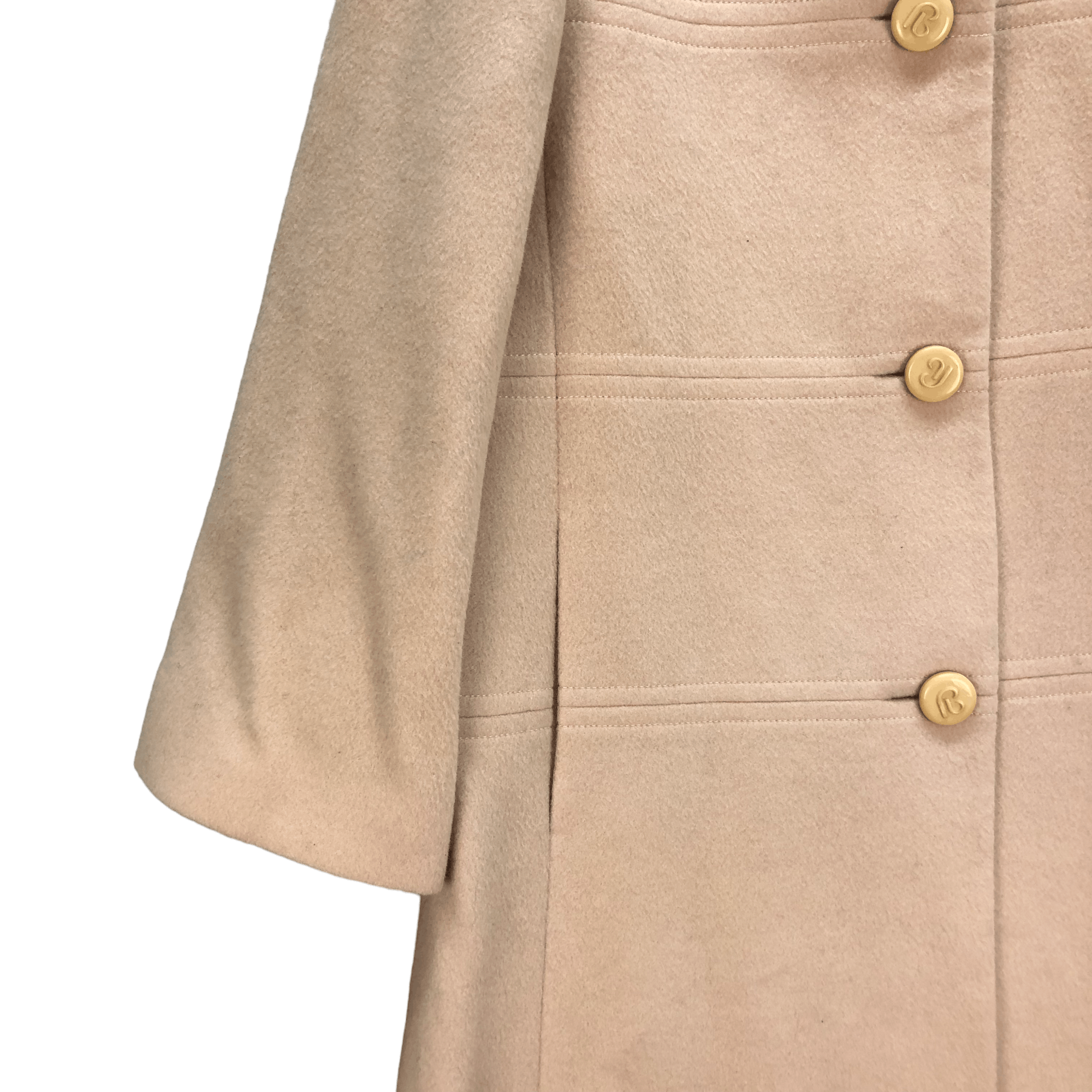 Pierre Balmain PIERRE BALMAIN PARIS-TOKYO WOOL LONG COAT #6843-87 Size S / US 4 / IT 40 - 4 Thumbnail