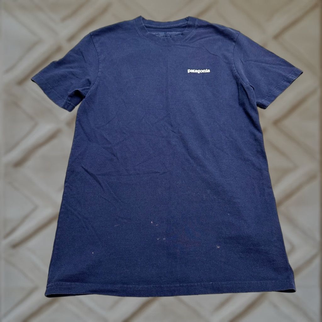 Patagonia Patagonia Responsibili Tee T-Shirt Womens Small Blue Crew Graphic Short Sleeve Size S / US 4 / IT 40 - 1 Thumbnail