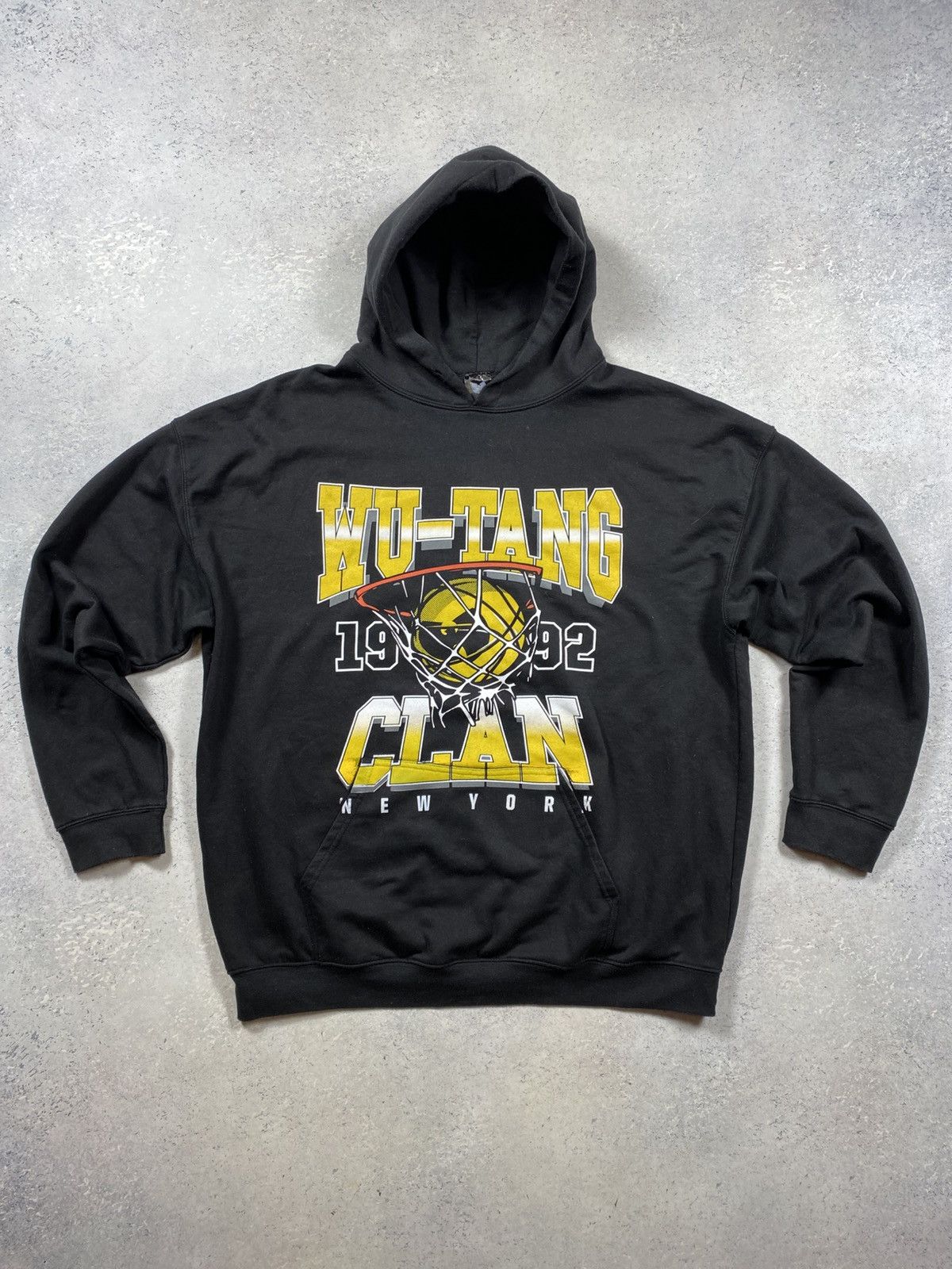 Wu-Tang Clan Wu Tang Clan Mens Black Hoodie With Big Centre Logo Size L Size US L / EU 52-54 / 3 - 1 Thumbnail