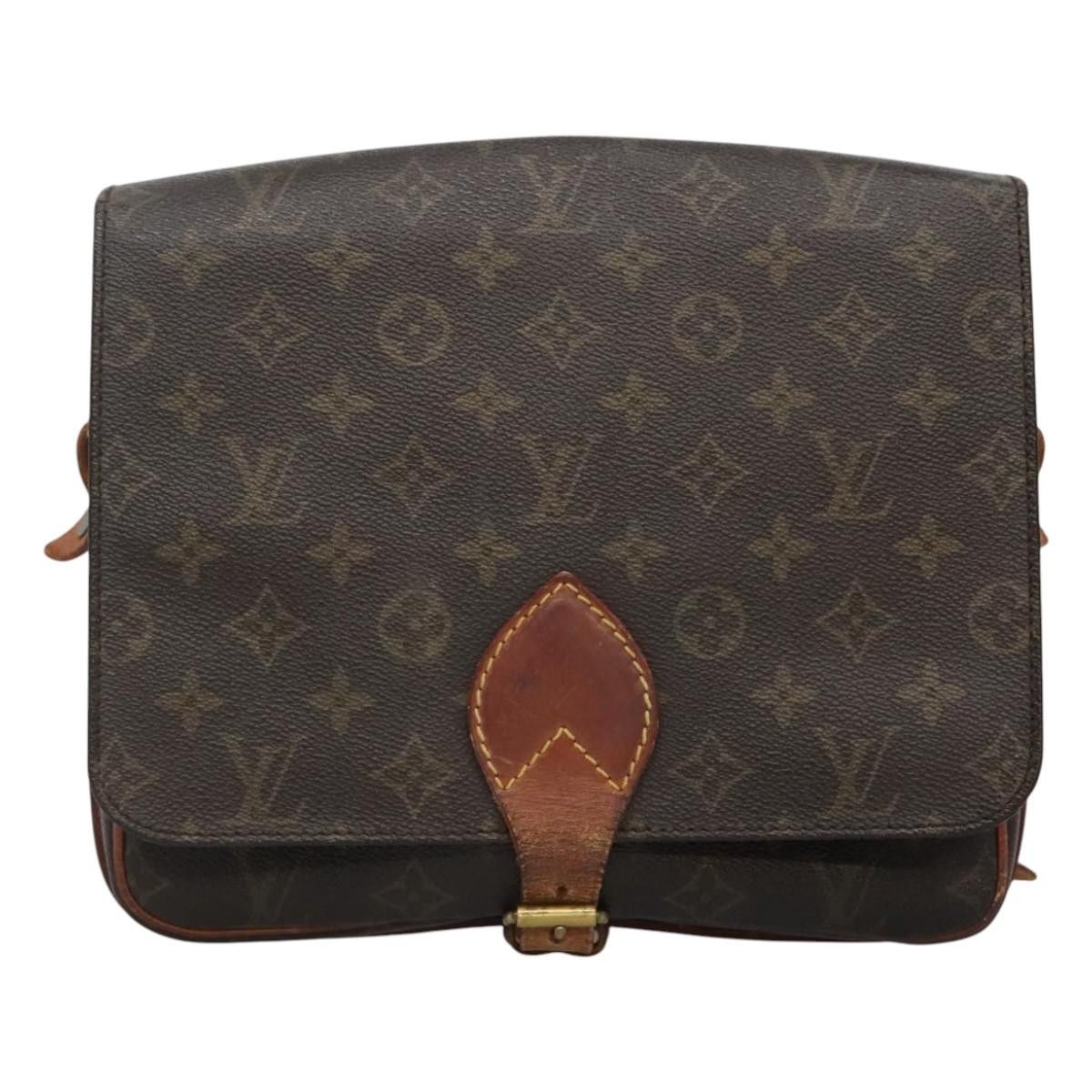 Louis Vuitton LOUIS VUITTON Monogram Cartouchiere MM Shoulder Bag M51253 Size ONE SIZE - 13 Thumbnail