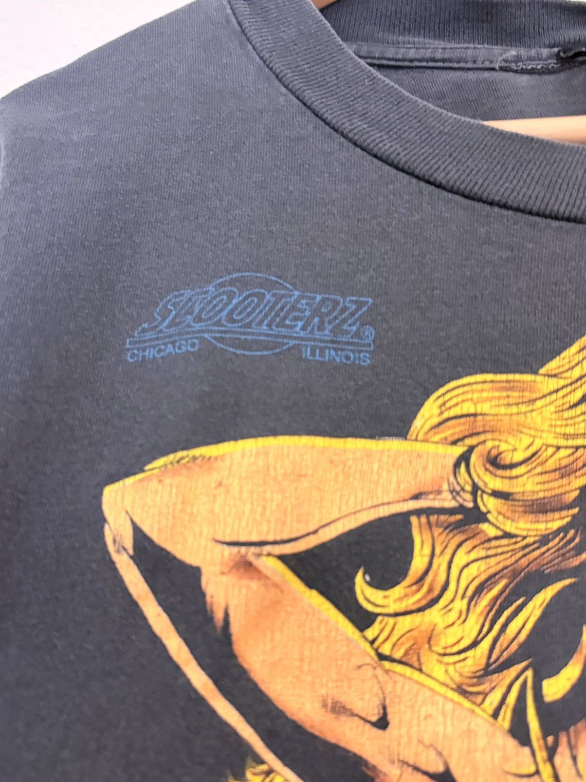 Vintage 90’s Harley Davidson Hard Ride Vintage Pin up Girl Tee Size US XL / EU 56 / 4 - 4 Thumbnail