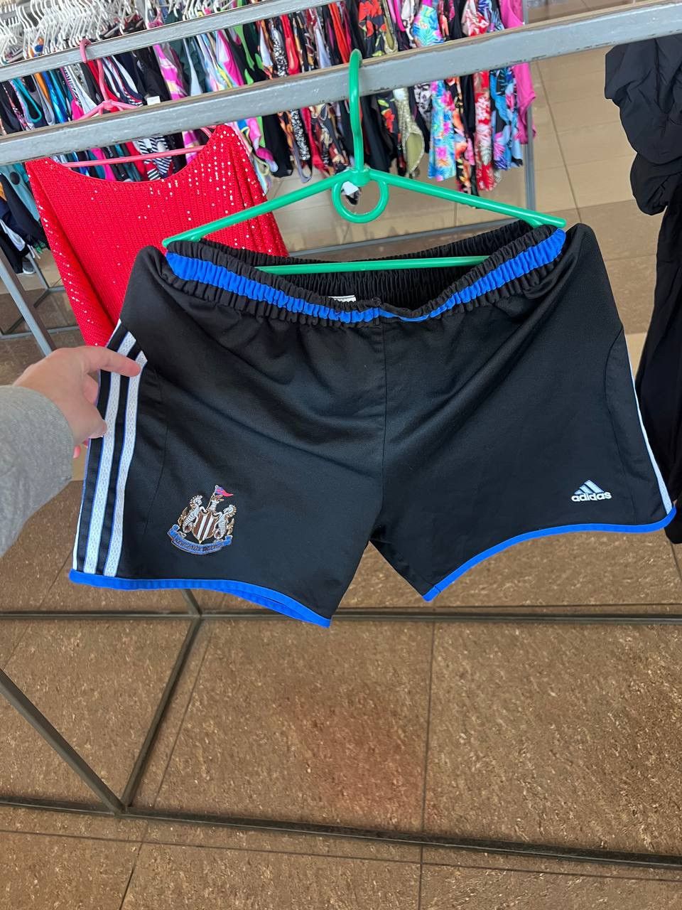 Adidas Vintage adidas New Castle united soccer shorts size M Size US 32 / EU 48 - 1 Thumbnail