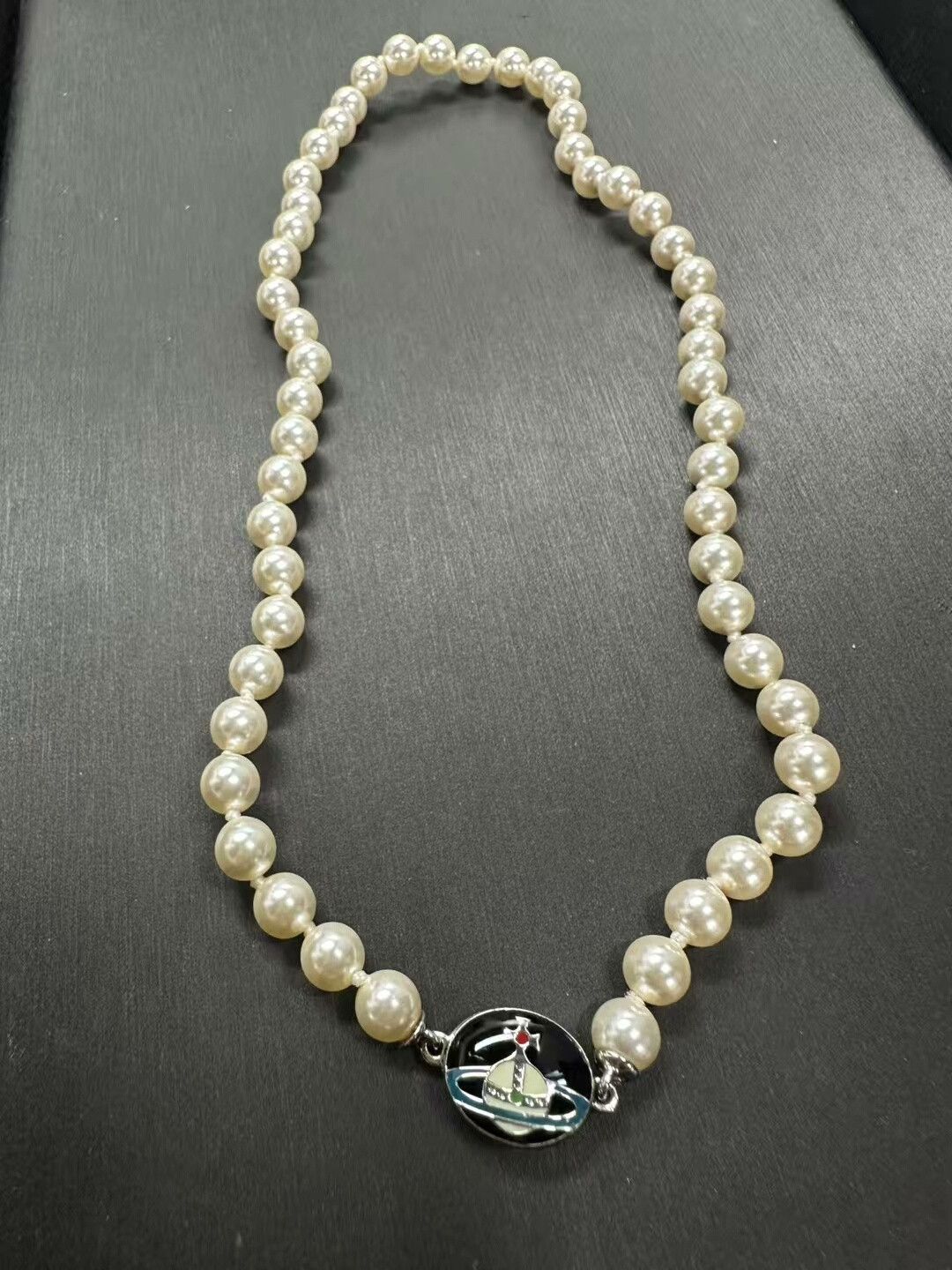 Vivienne Westwood Vivienne Westwood Saturn Necklace Size ONE SIZE - 1 Thumbnail