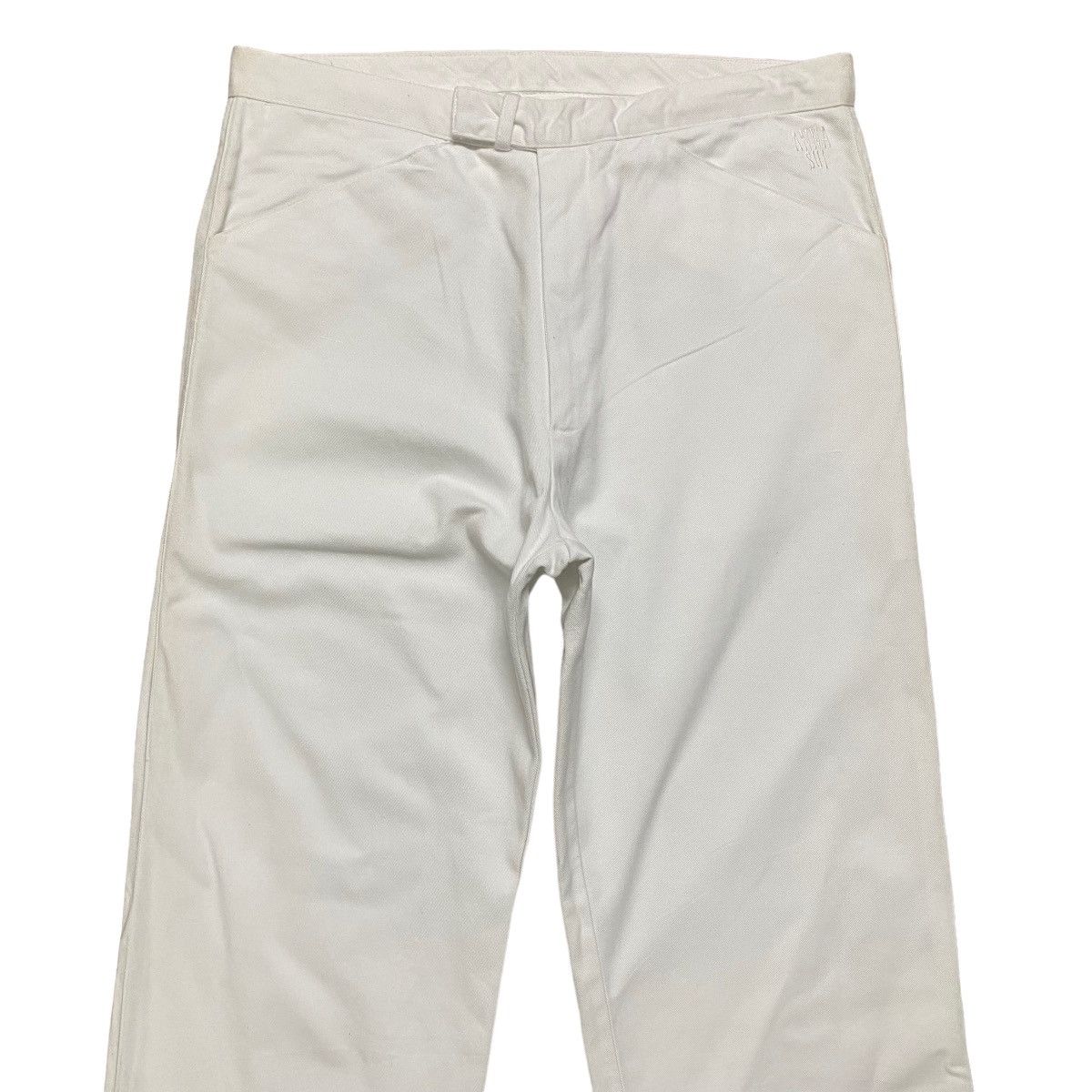 Anna Sui Anna Sui White Trouser Pants Size 30" / US 8 / IT 44 - 3 Thumbnail