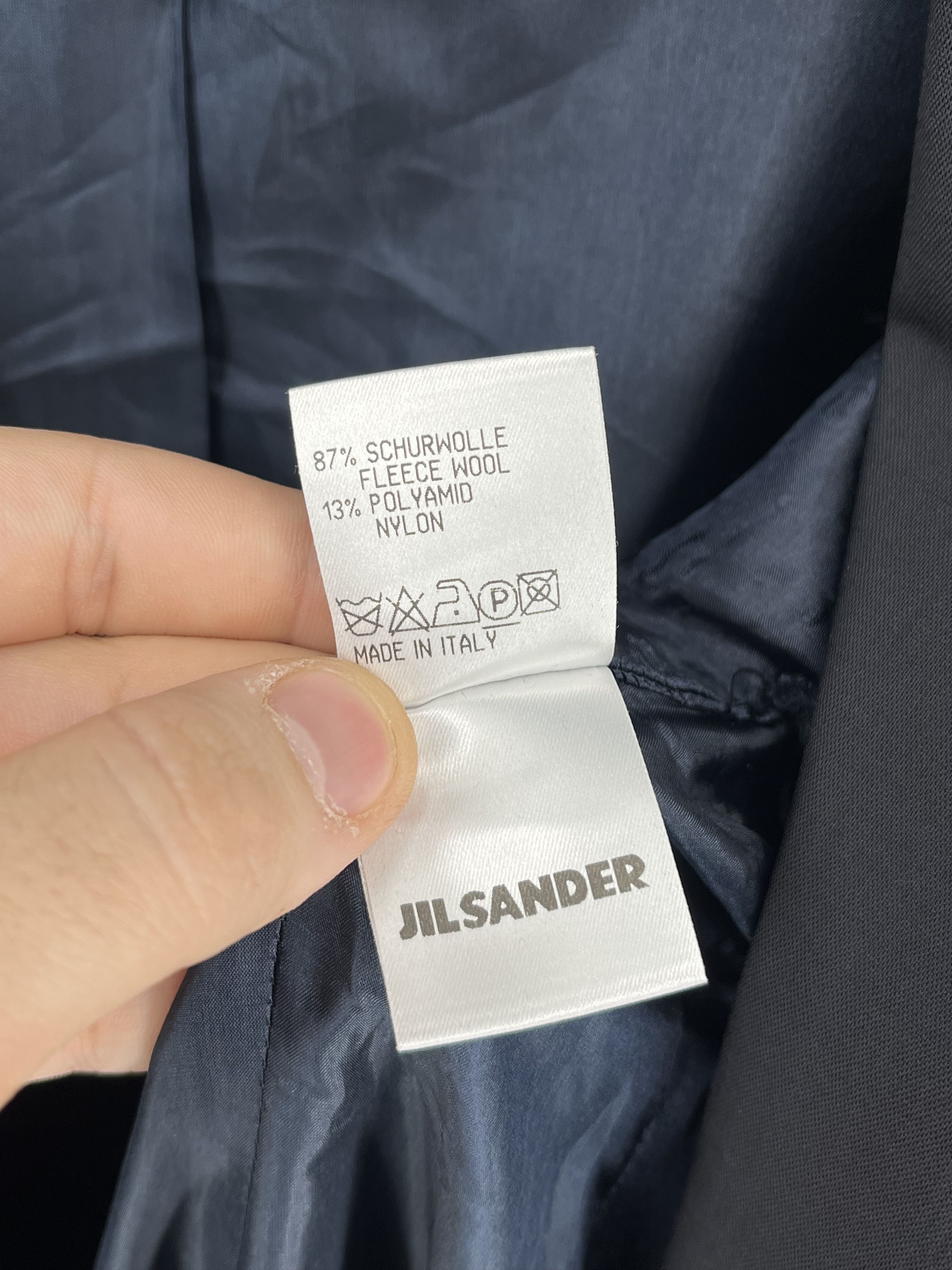 Jil Sander Jil Sander Wool Blazer Jacket Size 44 Minimalist Black Size S / US 4 / IT 40 - 9 Thumbnail