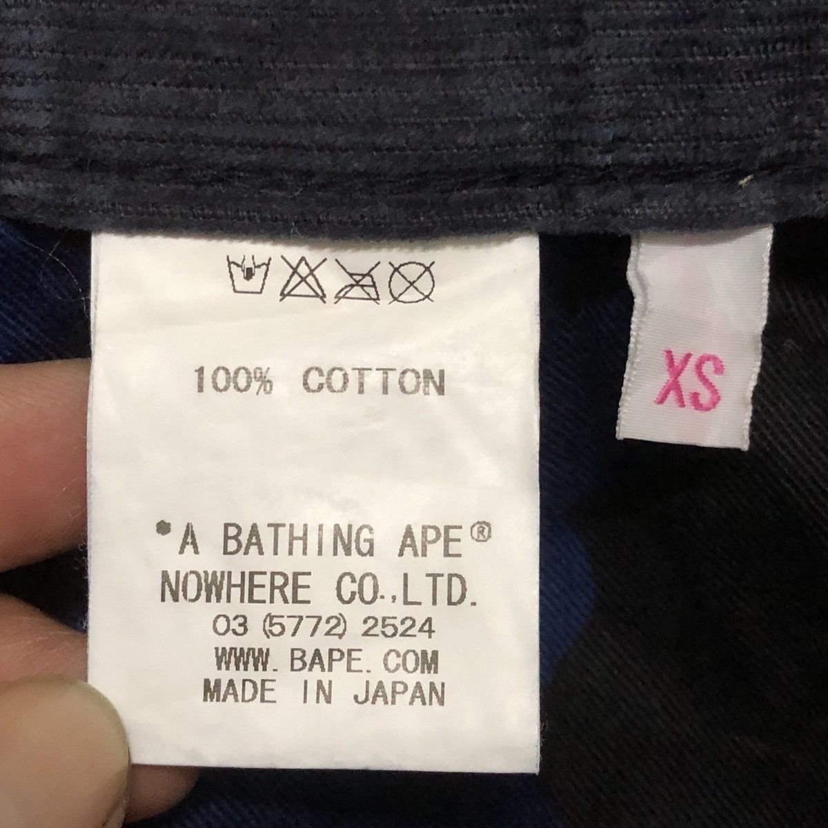 Bape BAPESTA Corduroy Mini Skirts Size 32" / US 10 / IT 46 - 10 Thumbnail