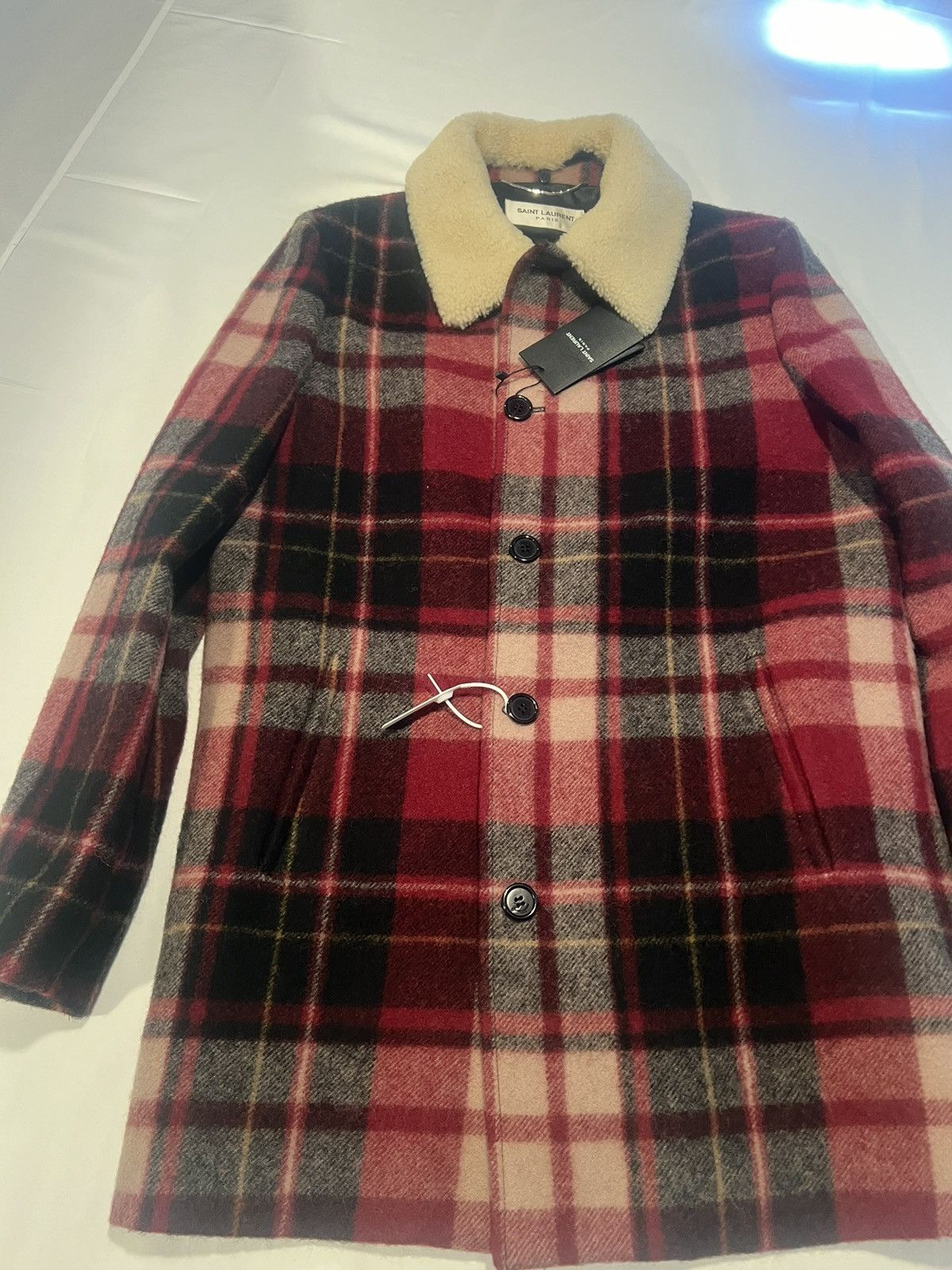 Saint Laurent Paris Saint Laurent mens overcoat. 50/40. $3650 Size US M / EU 48-50 / 2 - 7 Thumbnail