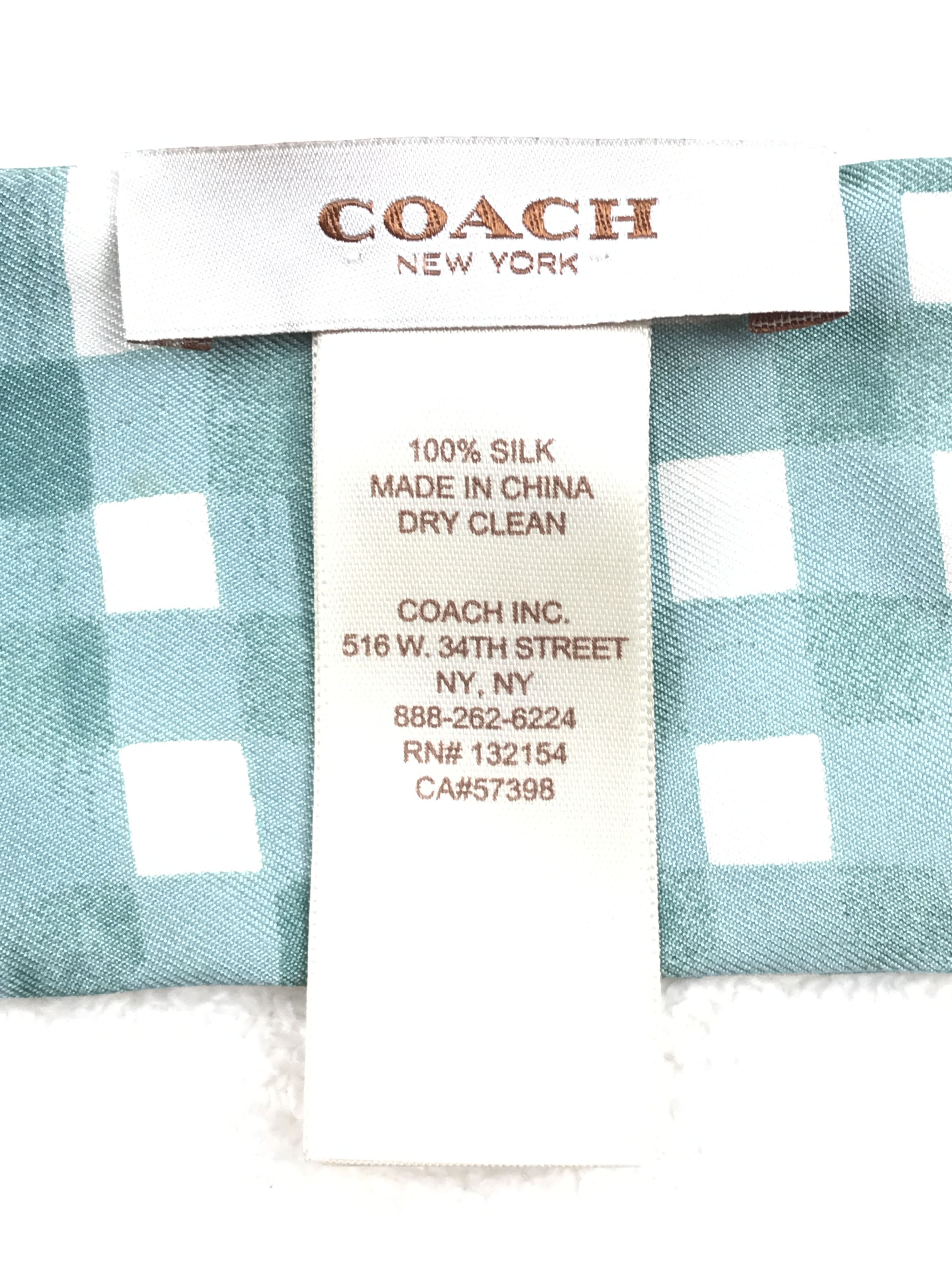 Coach × Designer × Vintage Coach Twilly Signature Logo Size ONE SIZE - 5 Thumbnail