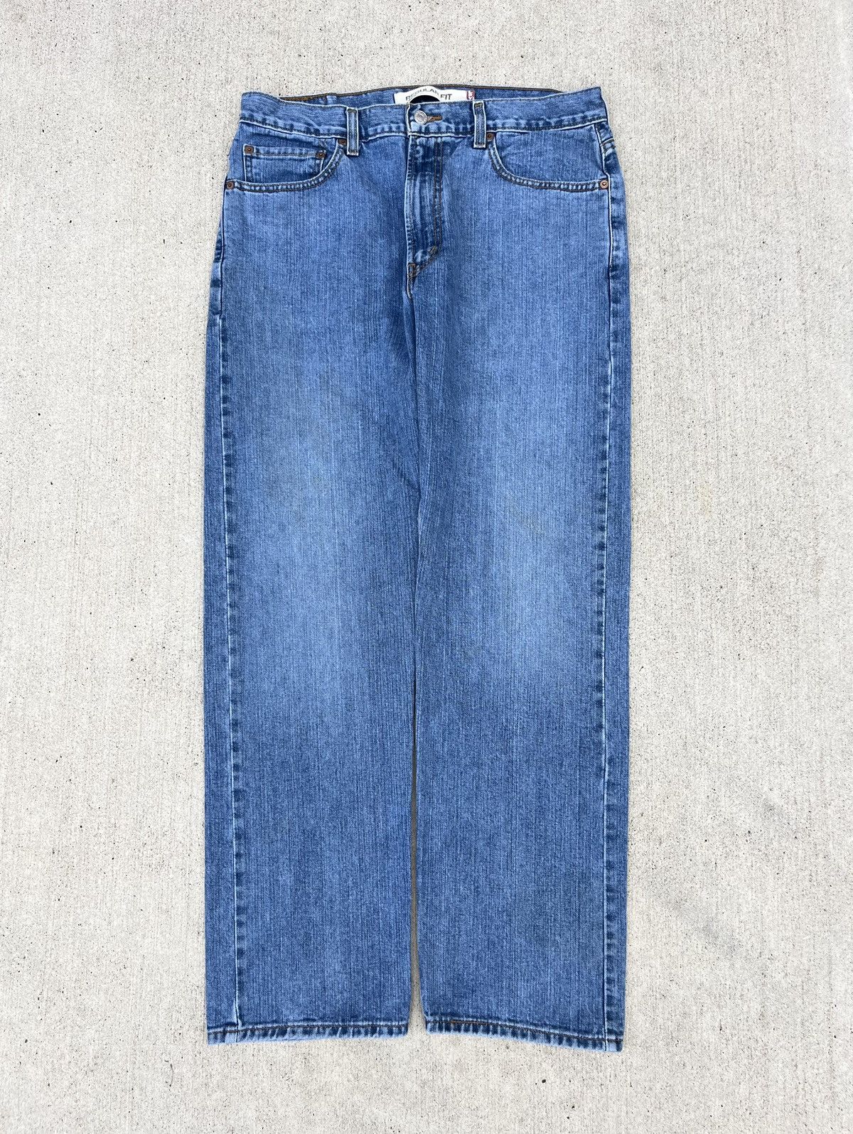 JNCO × Levi's × Vintage Crazy Vintage Y2K Levi’s Jeans Regular Fit Size US 34 / EU 50 - 4 Thumbnail