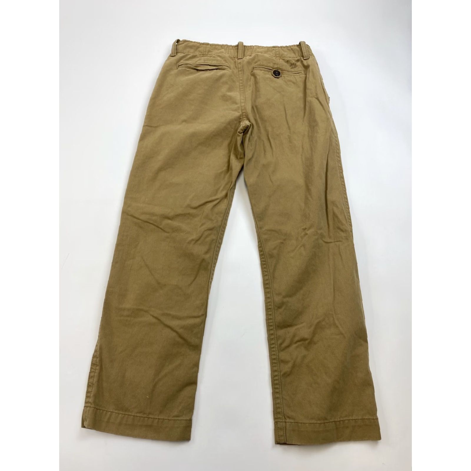 American Eagle Outfitters American Eagle Chino Pants Men Slim Straight 29 Inseam 27 Brown Khaki Q: 30x30 tag 27in inseam Size US 29 - 2 Thumbnail