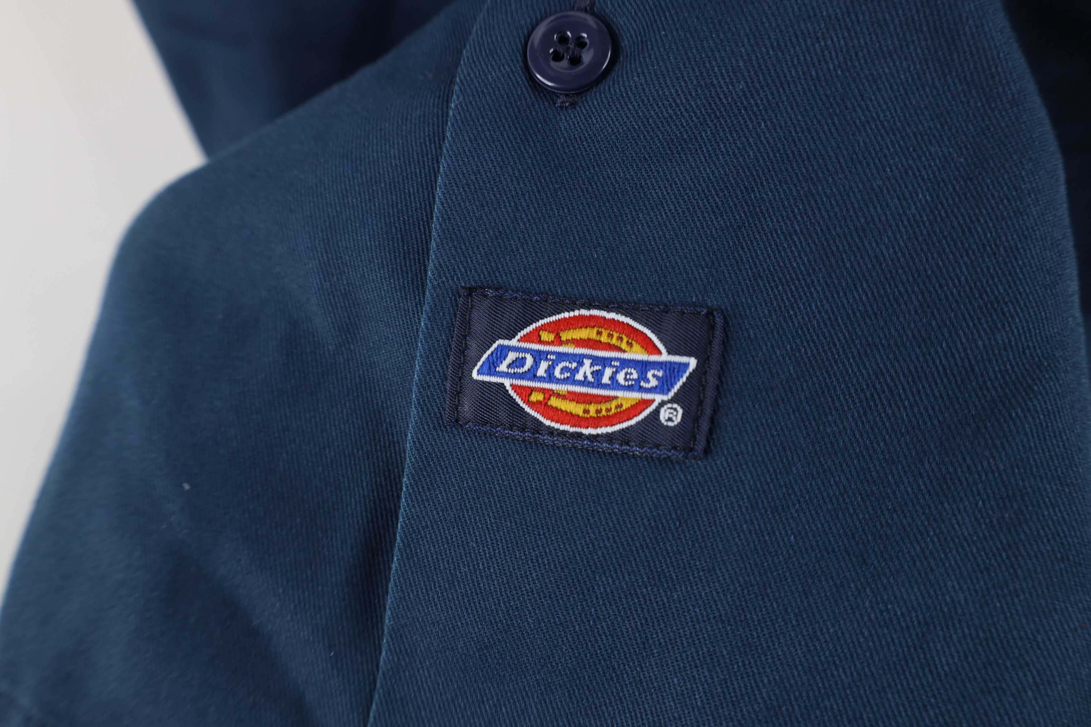 Dickies Vintage 90s Dickies Workwear Short Sleeve Button Shirt USA Size US L / EU 52-54 / 3 - 7 Thumbnail