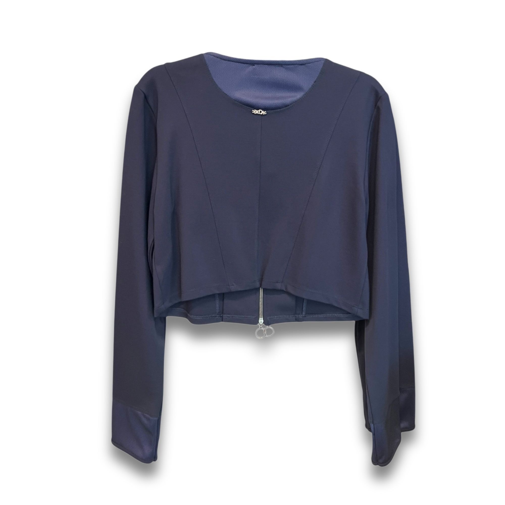 Other Deca Paris Long Sleeve Cropped Top Navy XS Size XS / US 0-2 / IT 36-38 - 3 Thumbnail