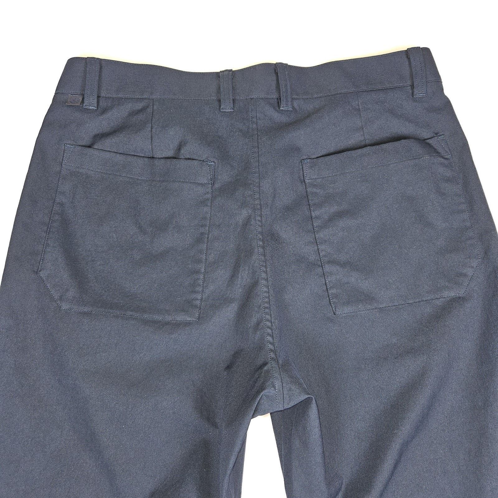 Lululemon Lululemon Pant Men 34x27 Navy Relaxed Cropped Chino Size US 34 / EU 50 - 5 Thumbnail