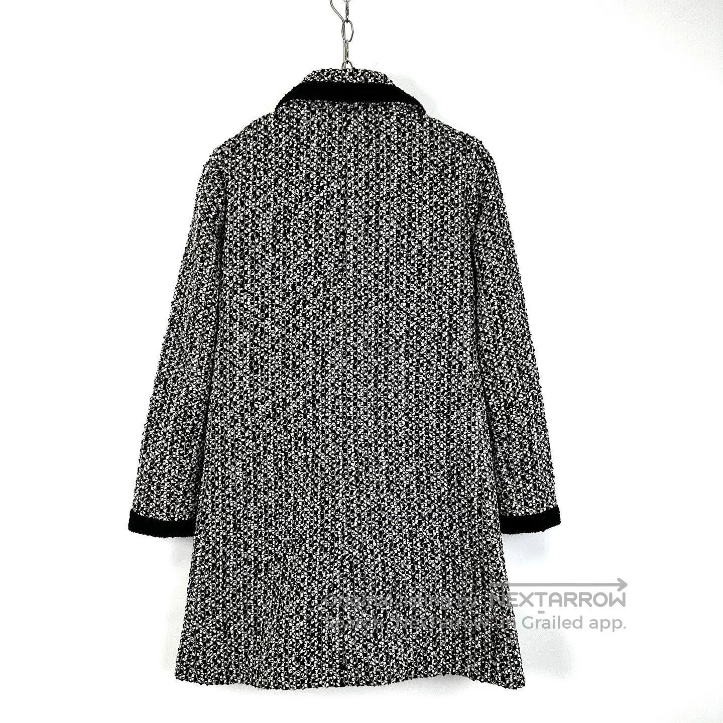 Gucci Gucci Double-Breasted Tweed Wool Coat. Size XS / US 0-2 / IT 36-38 - 2 Thumbnail