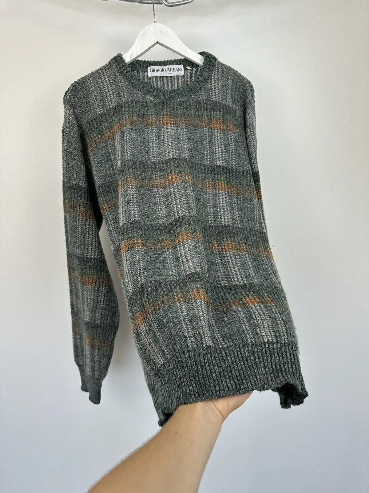 Giorgio Armani Giorgio Armani Wool Sweater Size US XL / EU 56 / 4 - 8 Thumbnail