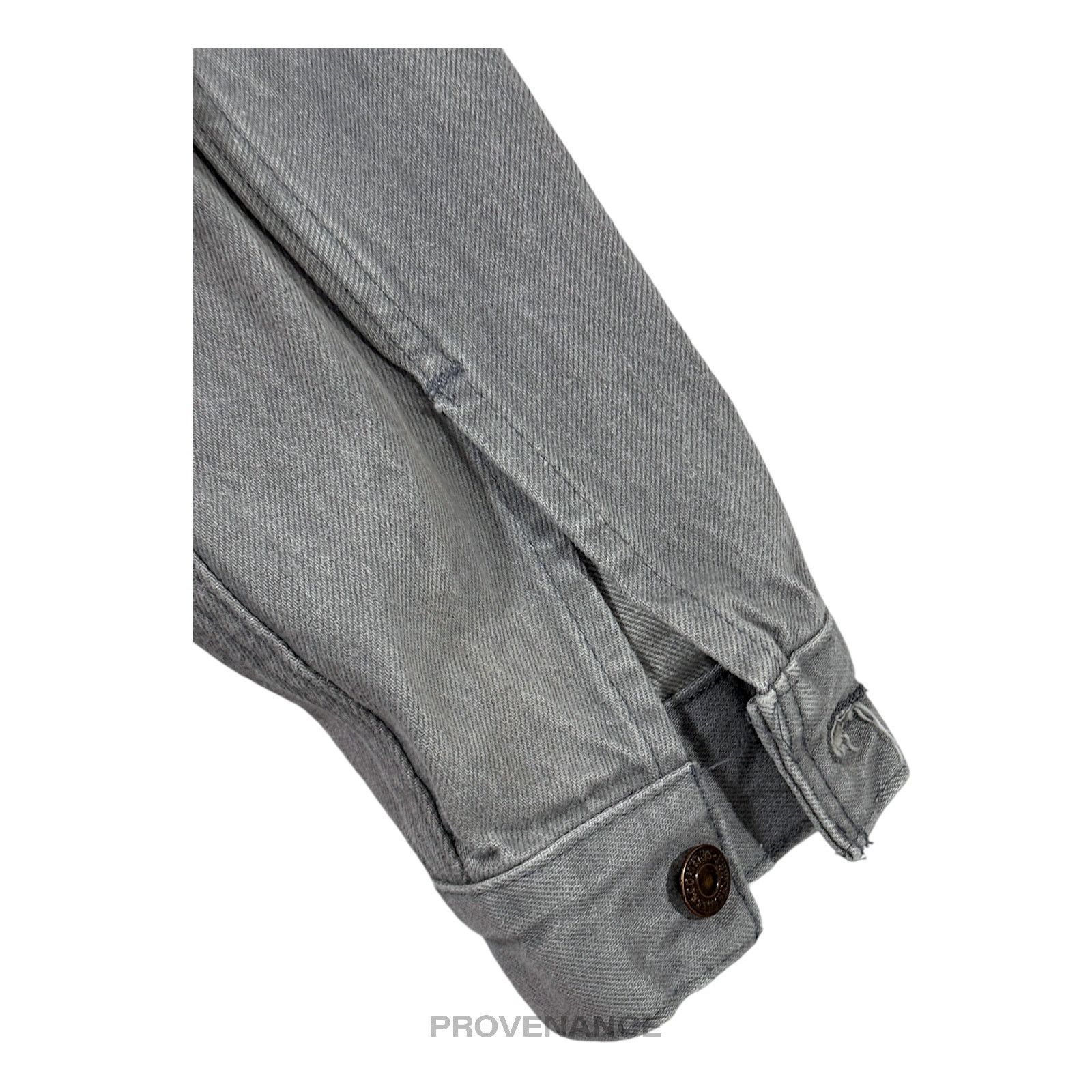 Levi's 🔴 LEVIS Denim Jacket - Grey 36 Size US S / EU 44-46 / 1 - 8 Thumbnail