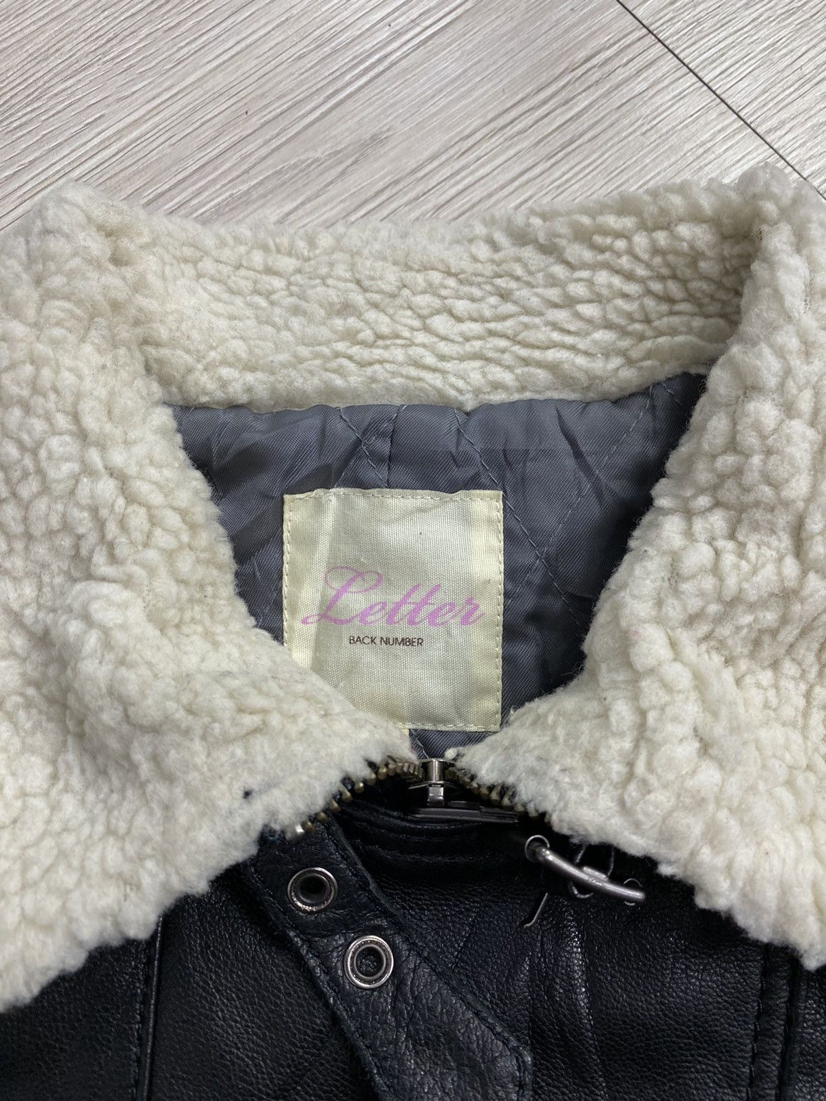 If Six Was Nine × Japanese Brand × Le Grande Bleu (L.G.B.) 2000s Black number bondage leather cropped jacket lgb style Size US S / EU 44-46 / 1 - 4 Thumbnail