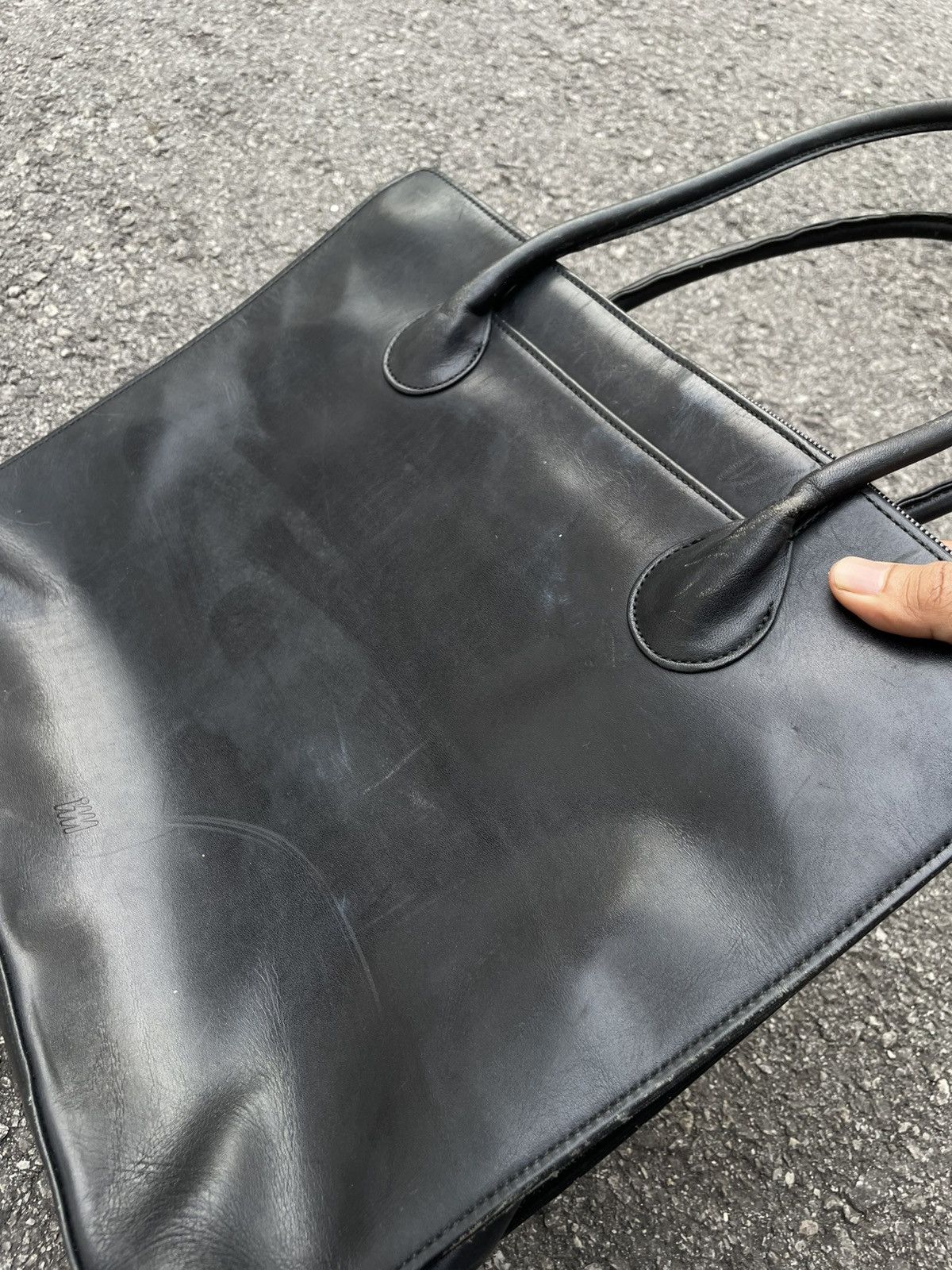 Issey Miyake Issey Miyake | Leather Tote Bag Size ONE SIZE - 3 Thumbnail