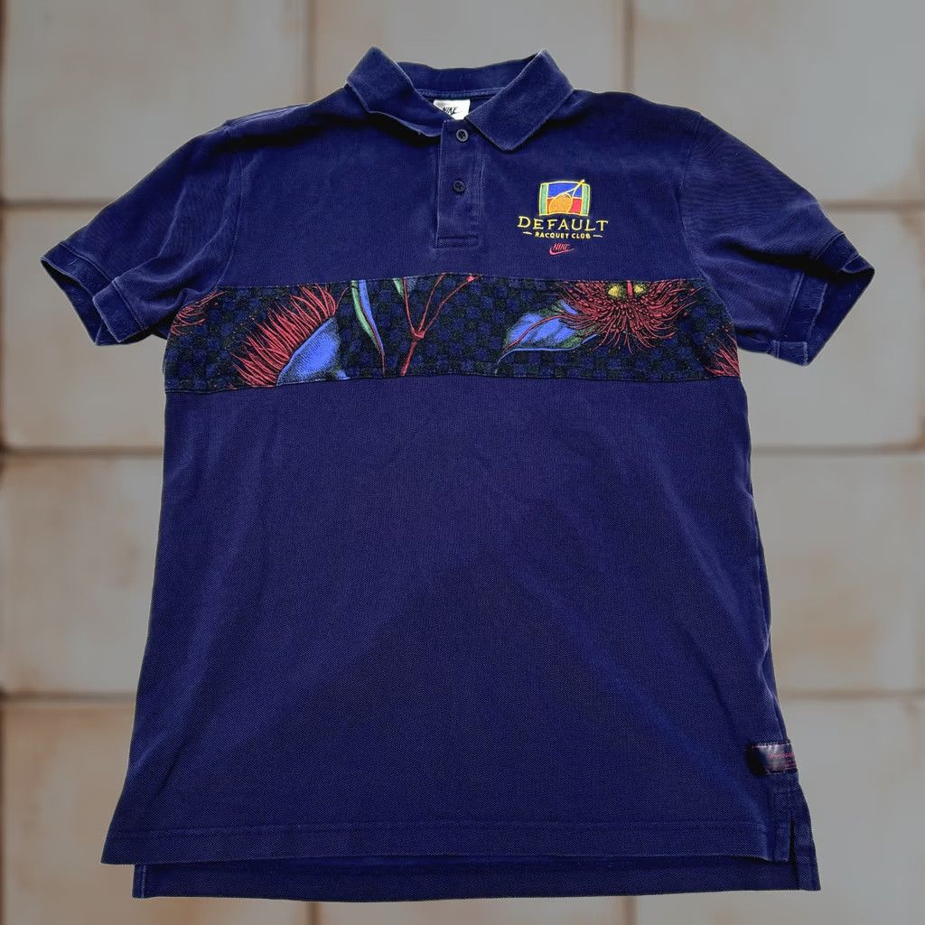 NIKE JOHN McENROE 刺繍 ポロシャツ 80s ヴィンテージ Nike × Vintage Nike John McEnroe 80s Vtg Tennis Polo Checkered