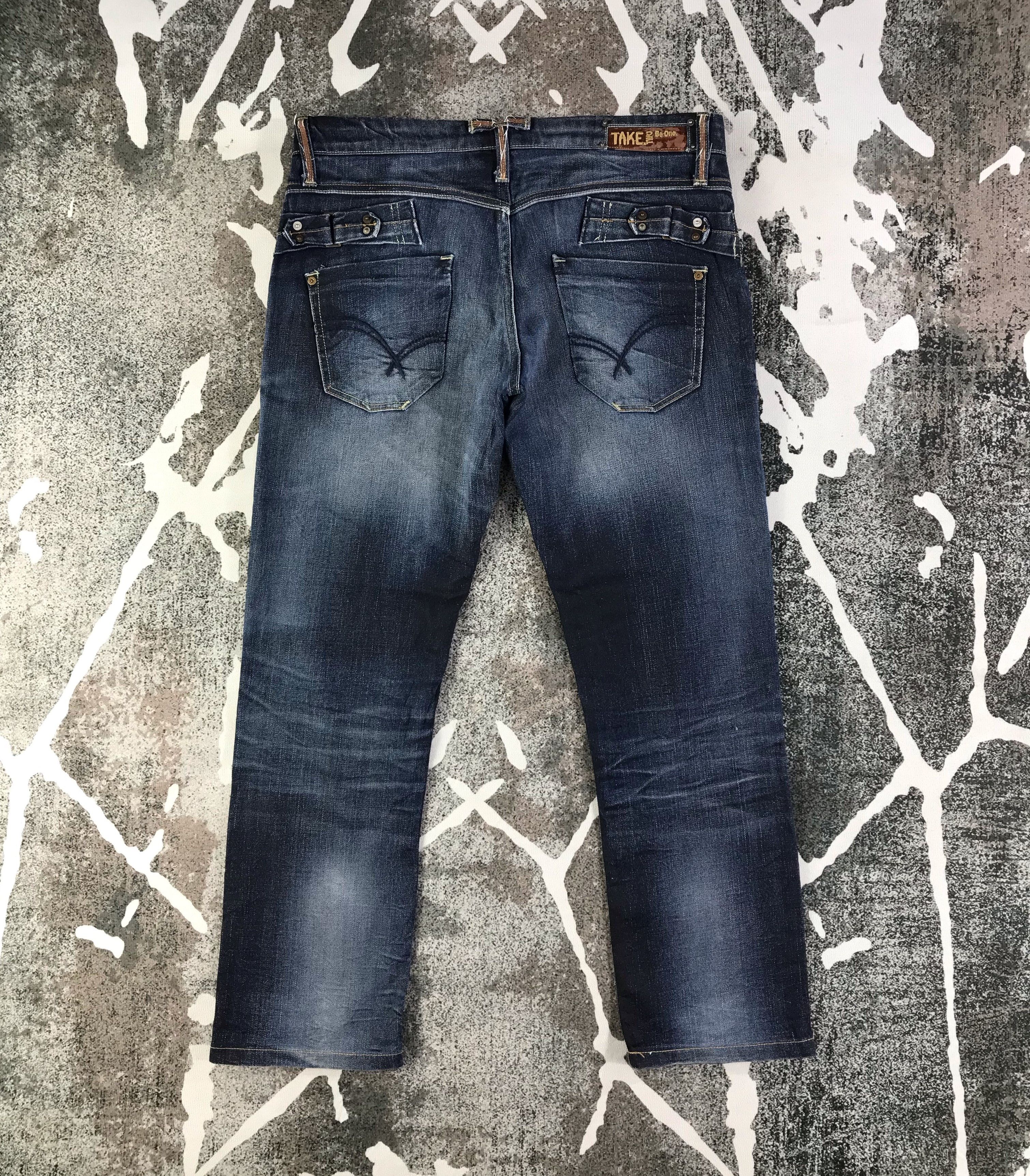 Japanese Brand Japanese Brand Jeans High Waist Cropped Denim KJ1528 Size 26" / US 2 / IT 38 - 2 Thumbnail