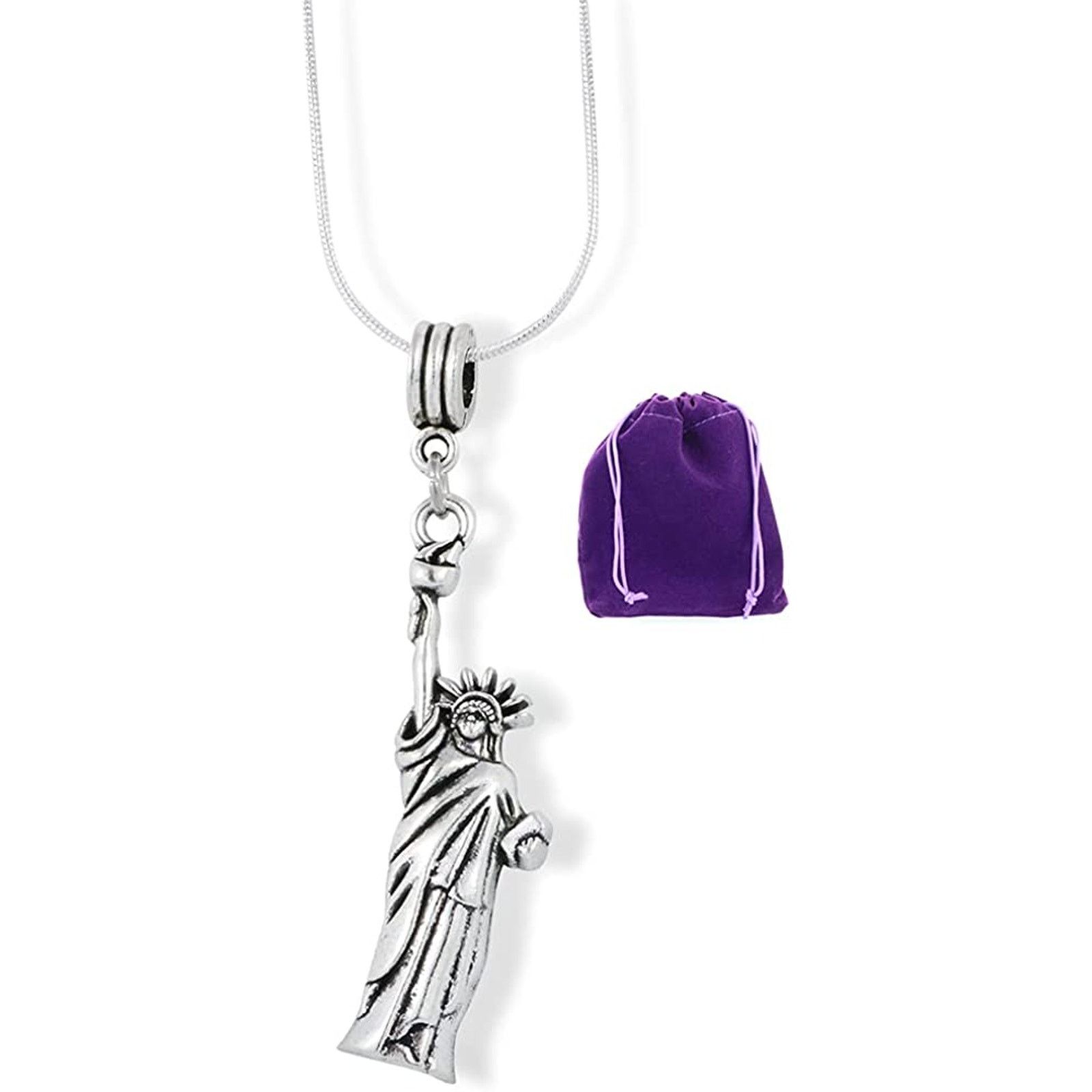 & Other Stories Statue of Liberty Necklace - Freedom USA Size ONE SIZE - 1 Thumbnail