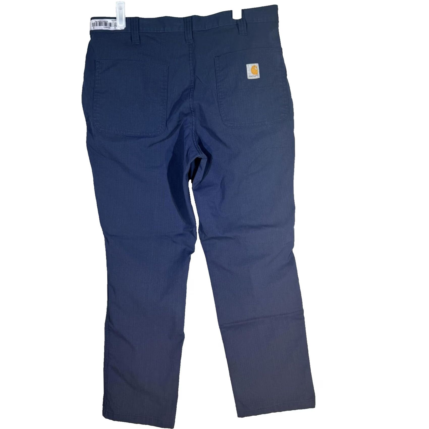 Carhartt Carhartt Pants Mens 34x29 Navy Ripstop Workwear Utility Cargo Pockets Zipper Size US 34 / EU 50 - 2 Thumbnail