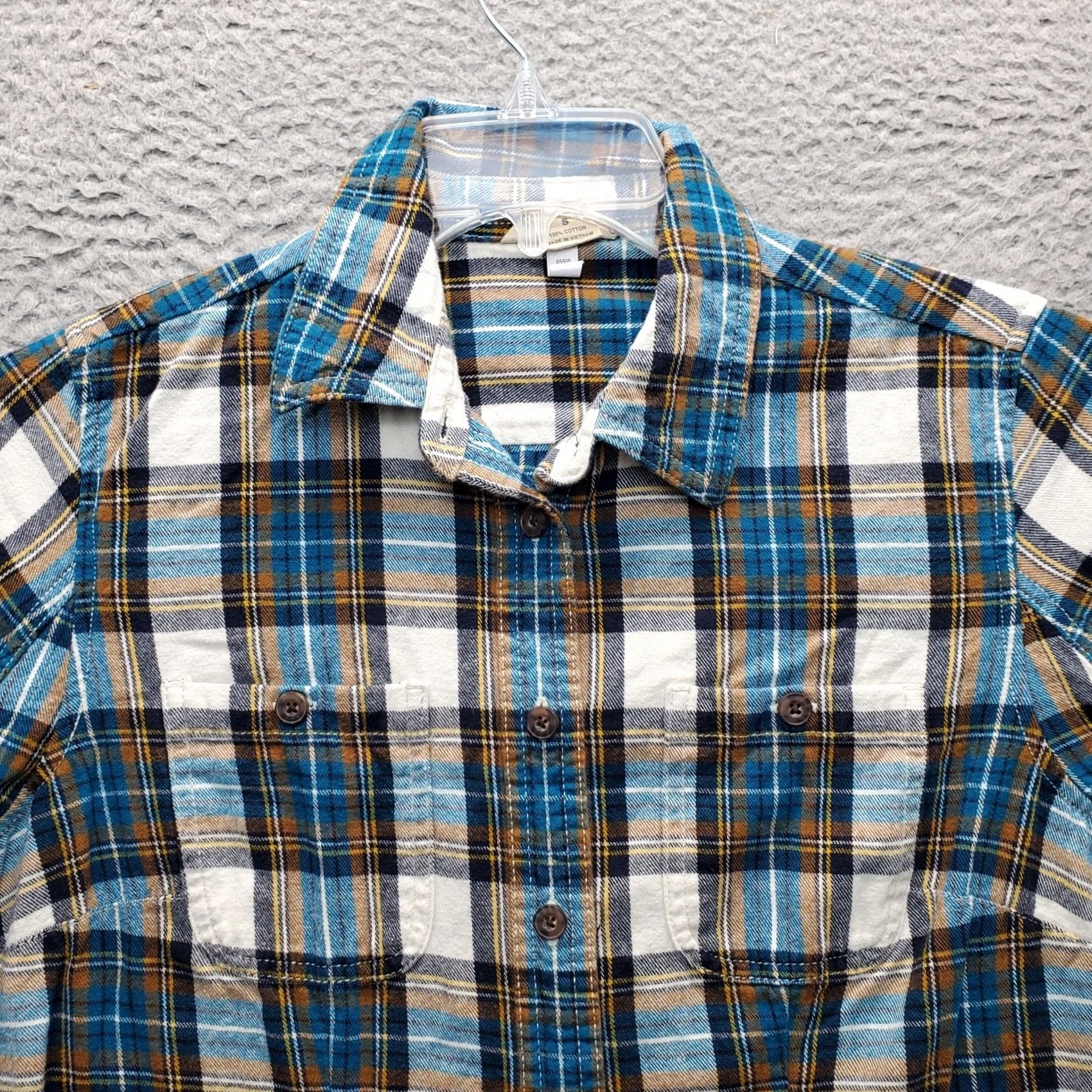 CO Duluth Women's Flannel Shirt Multi Plaid Long Sleeve Button-Up Shirt S Small Wool? Size S / US 4 / IT 40 - 5 Thumbnail