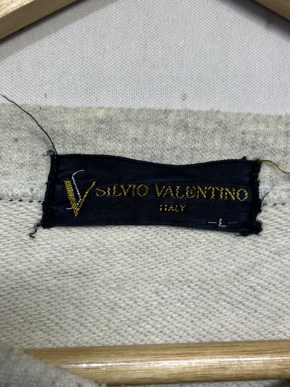 Valentino × Vintage Vintage Silvio Valentino Italy Designer sweatshirt Size US L / EU 52-54 / 3 - 4 Thumbnail