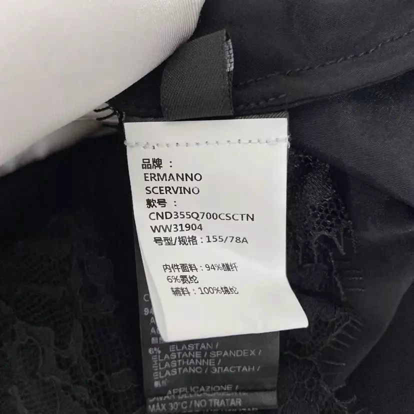 Ermanno Scervino ERMANNO SCERVINO black nightgown XS pre-owned Size XS / US 0-2 / IT 36-38 - 8 Thumbnail