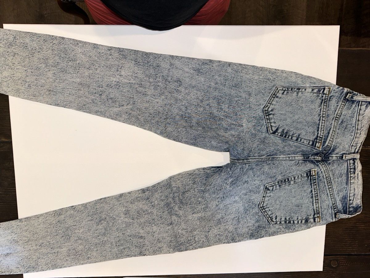 Free People Free People We The Free High Rise Dis Acid Wash Jeans Sz 26 Size 26" / US 2 / IT 38 - 9 Thumbnail