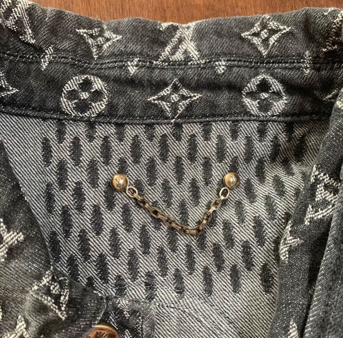Louis Vuitton Louis Vuitton NIGO Denim Jacket Size US M / EU 48-50 / 2 - 2 Thumbnail