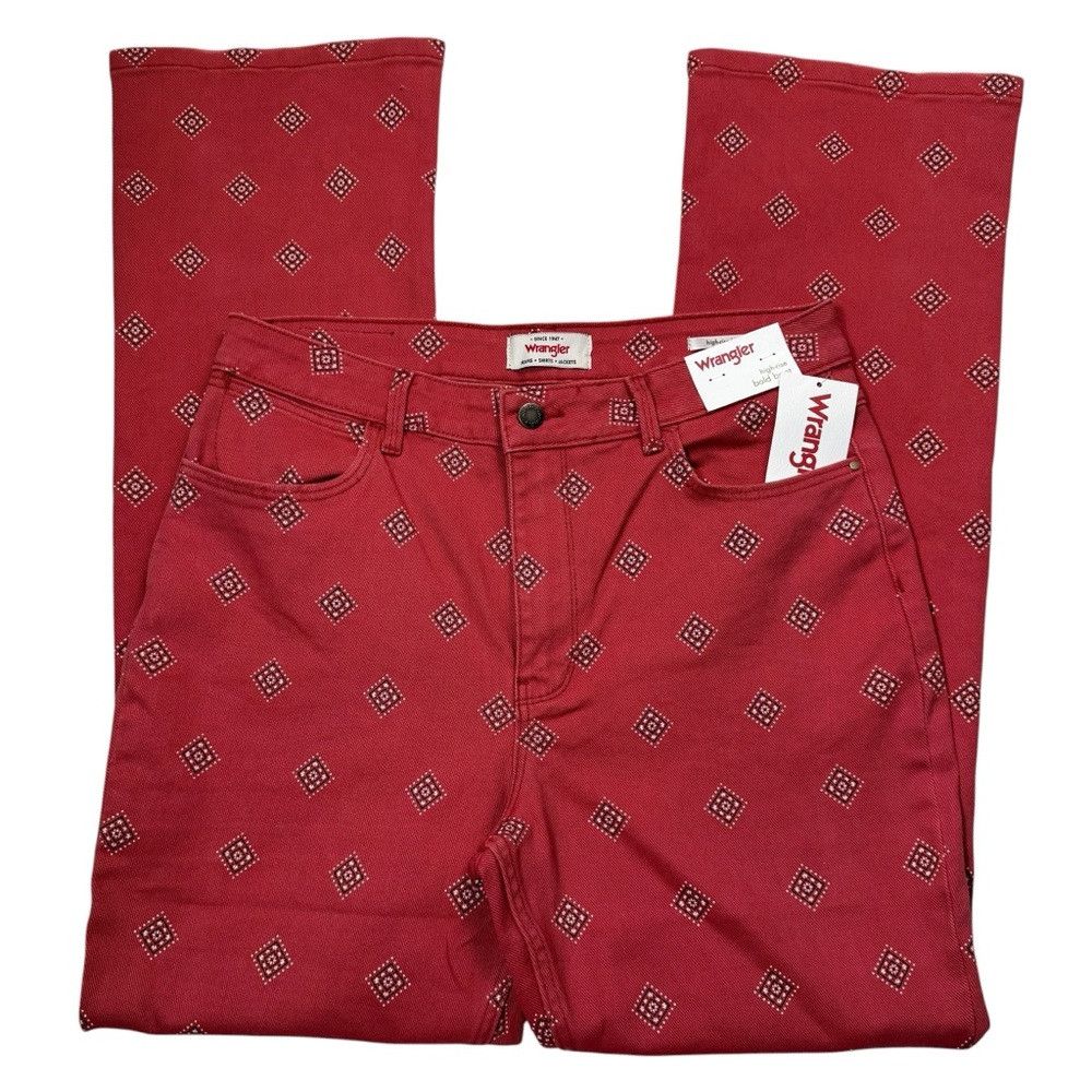 Wrangler NWT New Wrangler High Rise Bold Boot Jeans in Diamond Bay S Size 31" - 3 Thumbnail