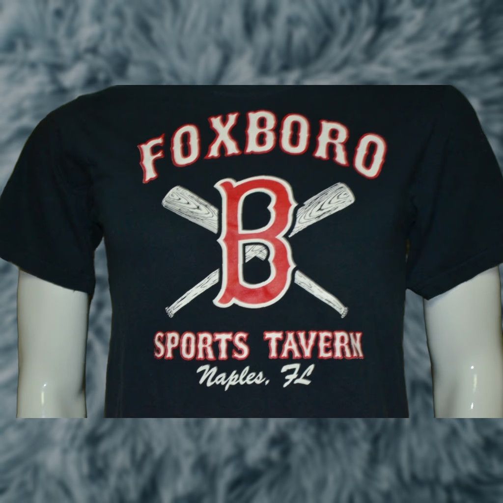 Anvil Foxboro Sports Tavern Naples FL Bar T Shirt Small Mens Blue 100% Cotton Anvil NE Boston No Glove No Love Sports Bar T-Shirt Size US S / EU 44-46 / 1 - 1 Thumbnail