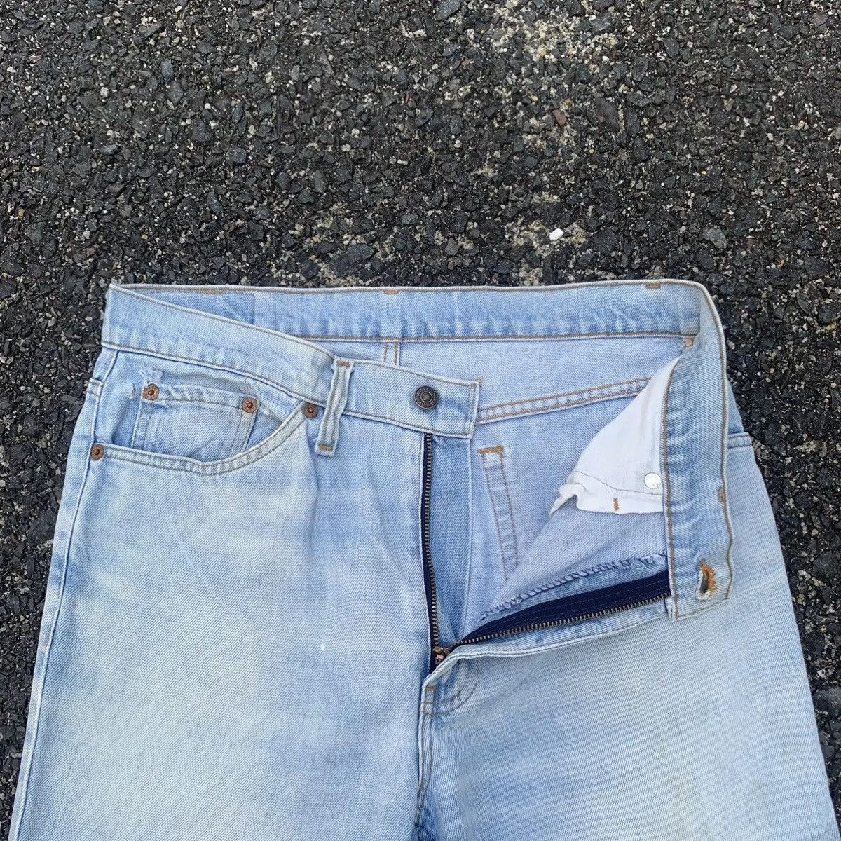 Levi's Vintage Levi’s 505 Jeans Light Wash Levis Denim Pants Size US 31 - 5 Thumbnail