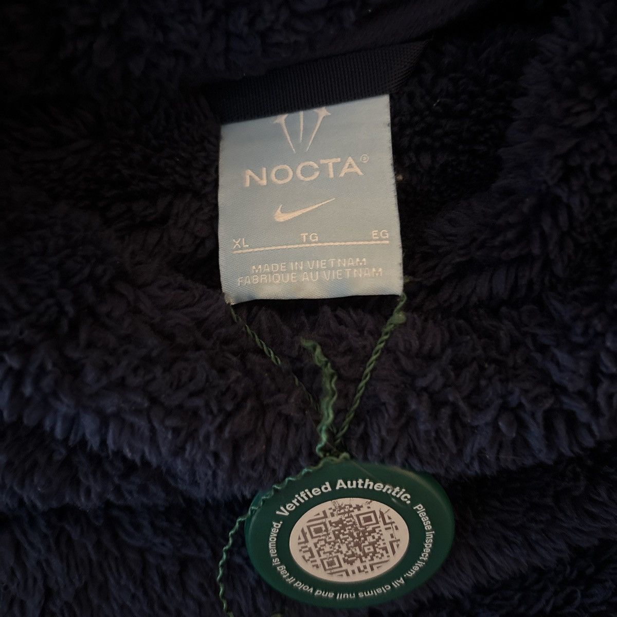 NOCTA × Nike Nike x NOCTA Women's Chalet Polar Top Size XL / US 12-14 / IT 48-50 - 3 Thumbnail