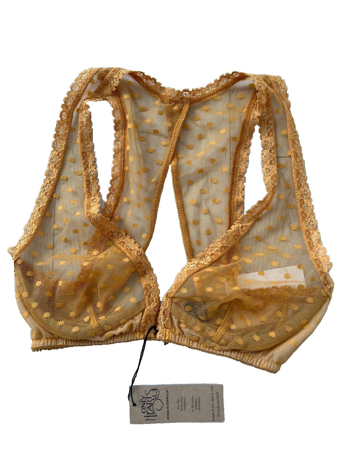 Other Only Hearts Coucou Lola Dot Bralette Honey ( S ) Size ONE SIZE - 1 Thumbnail