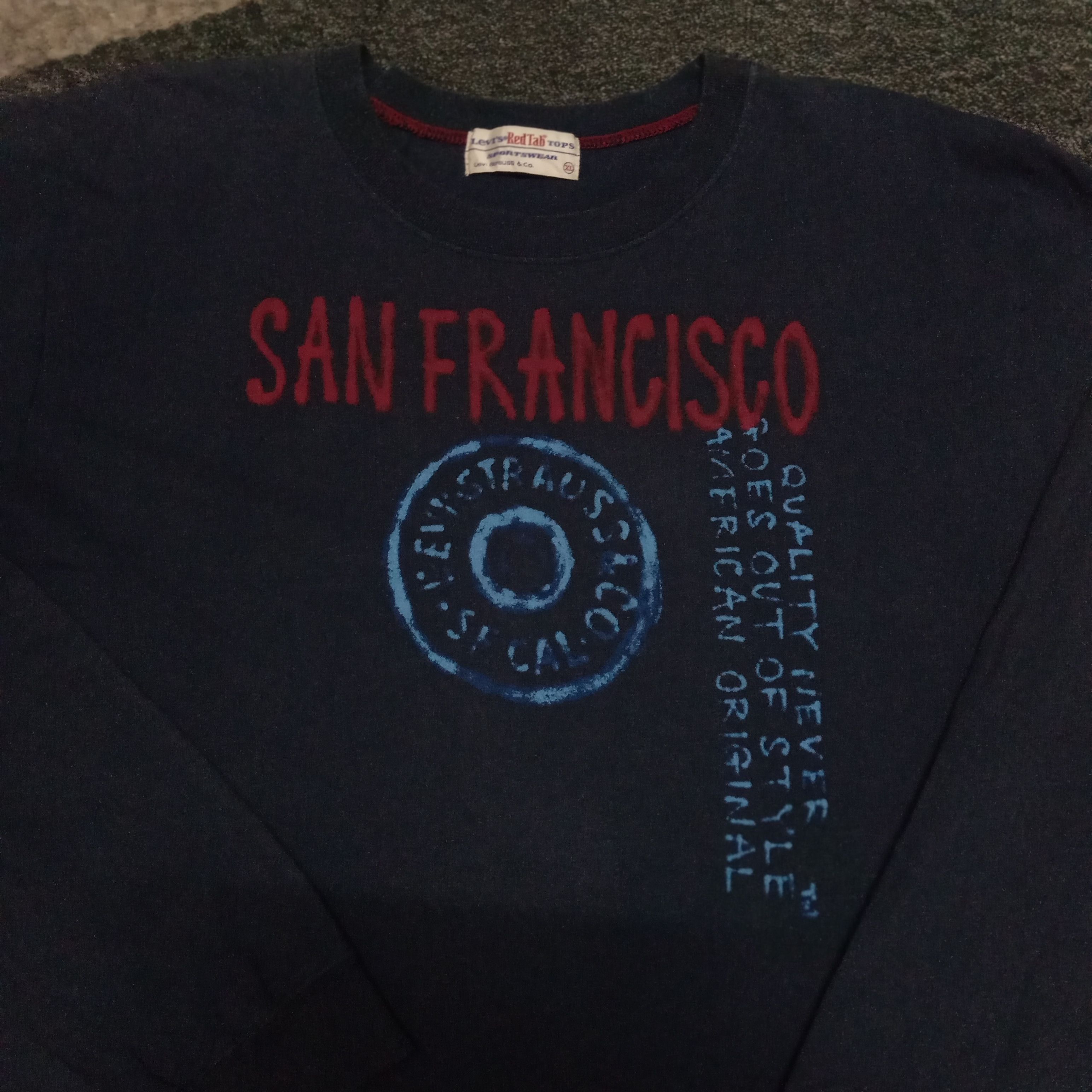 Levi's Vintage Clothing Vintage Y2K Levi's long sleeve Tshirt Size US L / EU 52-54 / 3 - 2 Thumbnail