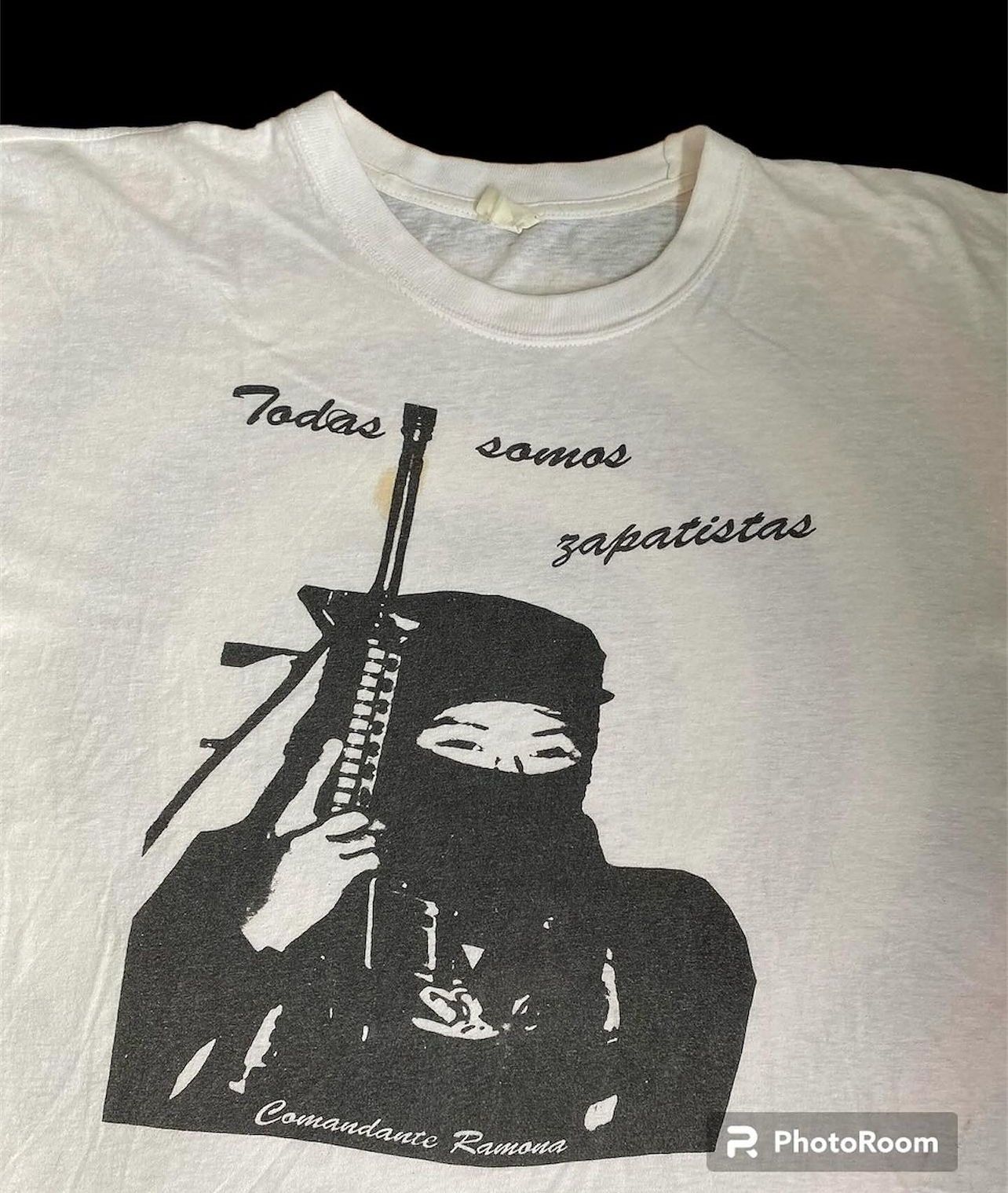 Rage Against The Machine Vtg Comandanta Ramona EZLN Zapatista Liberation Army Mexico Size US XL / EU 56 / 4 - 1 Thumbnail