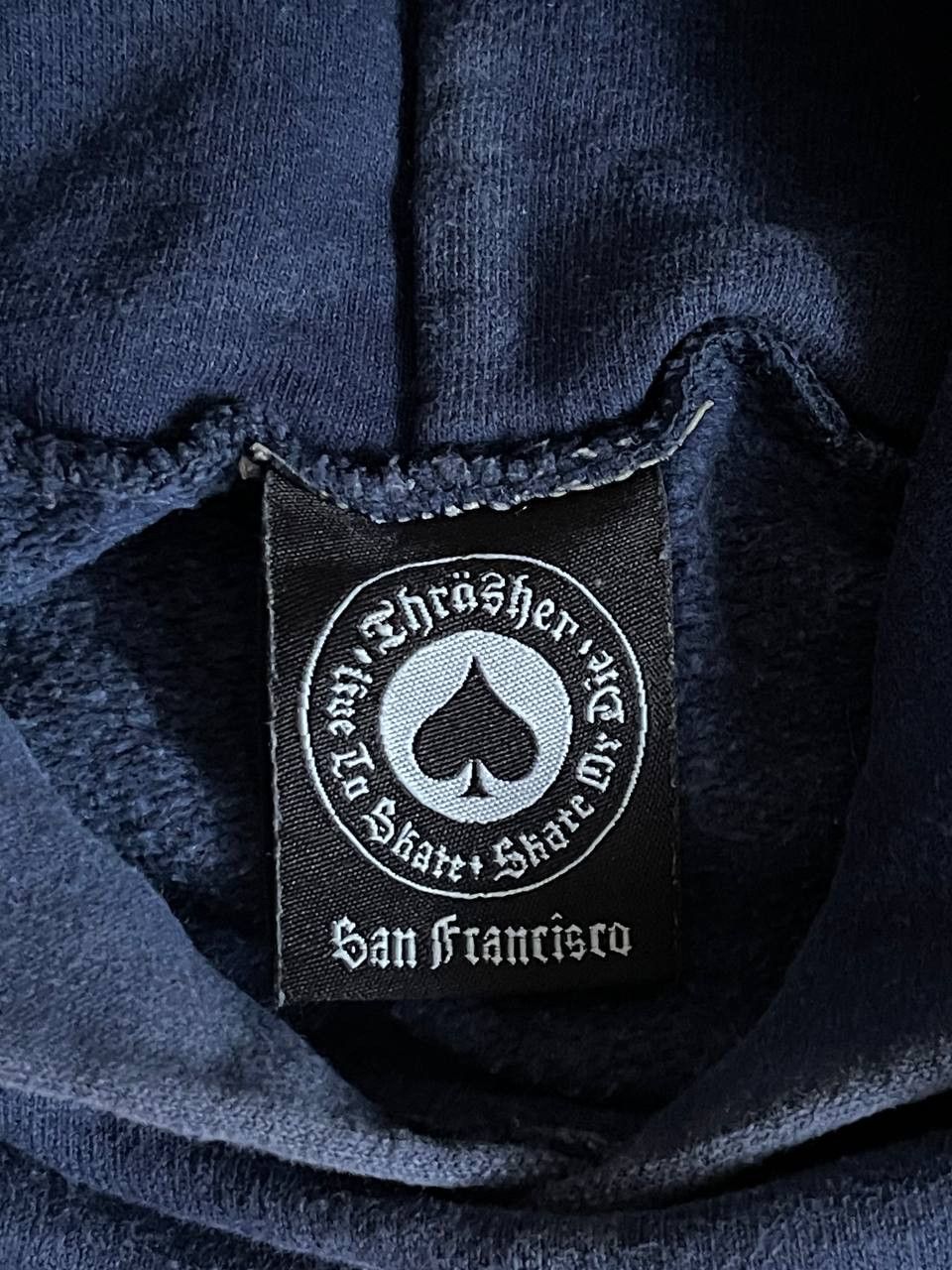 Thrasher × Vintage Vintage Thrasher Magazine Flame Graphic Hoodie Sz S Size US S / EU 44-46 / 1 - 10 Thumbnail