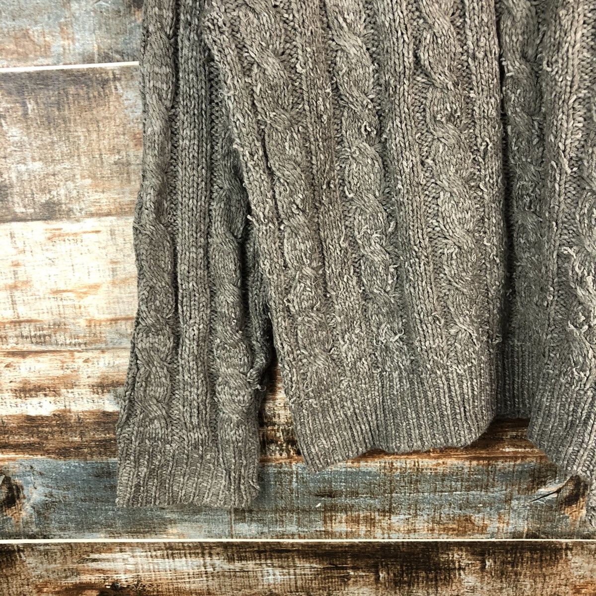 Homespun Knitwear × Japanese Brand Niko And Grey cable Knitwear vintage #A1950 Size M / US 6-8 / IT 42-44 - 7 Thumbnail