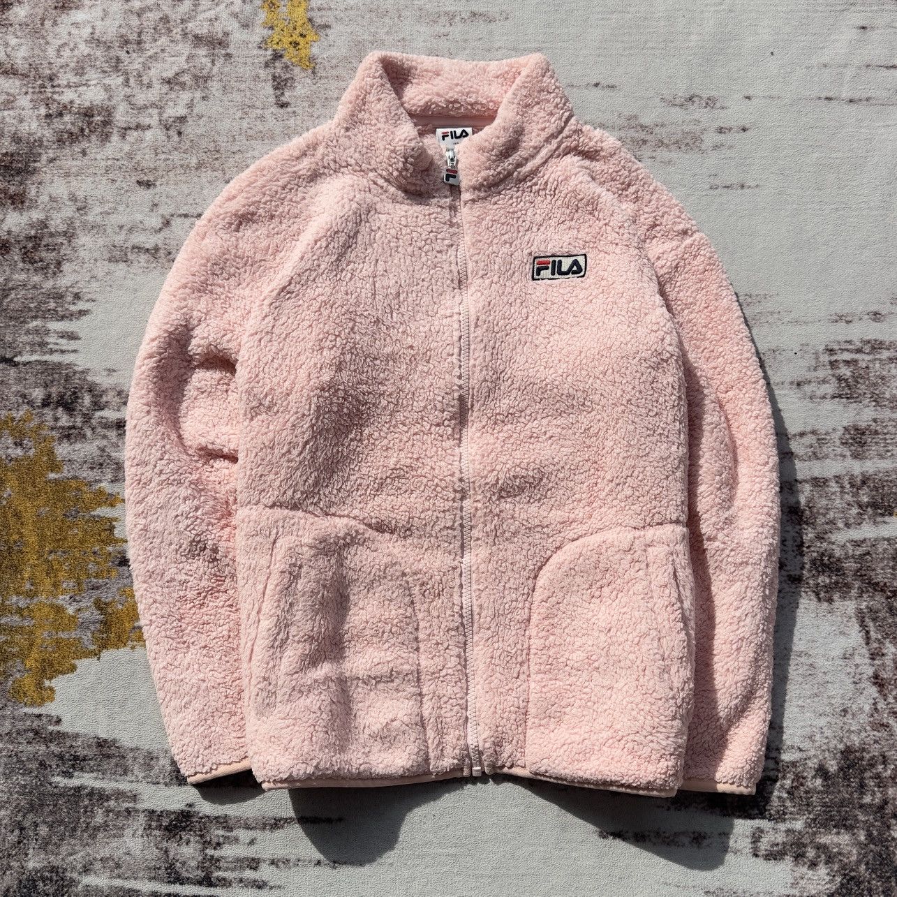 Fila FILA FLEECE EMBROIDERED LOGO JACKET Size US XS / EU 42 / 0 - 1 Thumbnail
