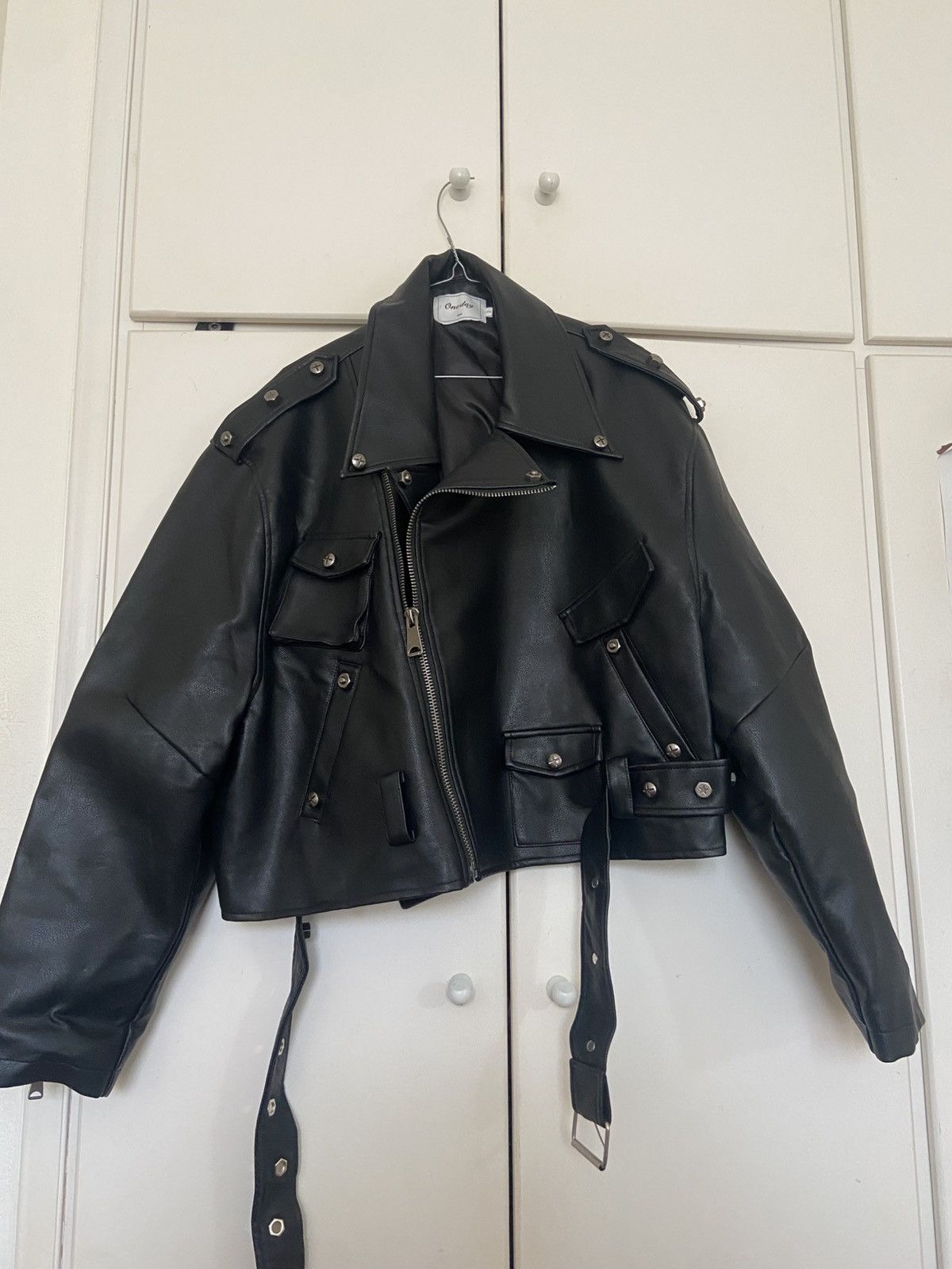 Japanese Brand Korean style Oversized faux leather jacket Size US M / EU 48-50 / 2 - 1 Thumbnail