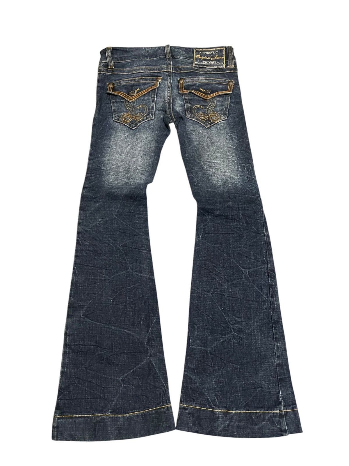 Tornado Mart Japanese Flared Bootcut Denim Pants Size 30" / US 8 / IT 44 - 1 Thumbnail