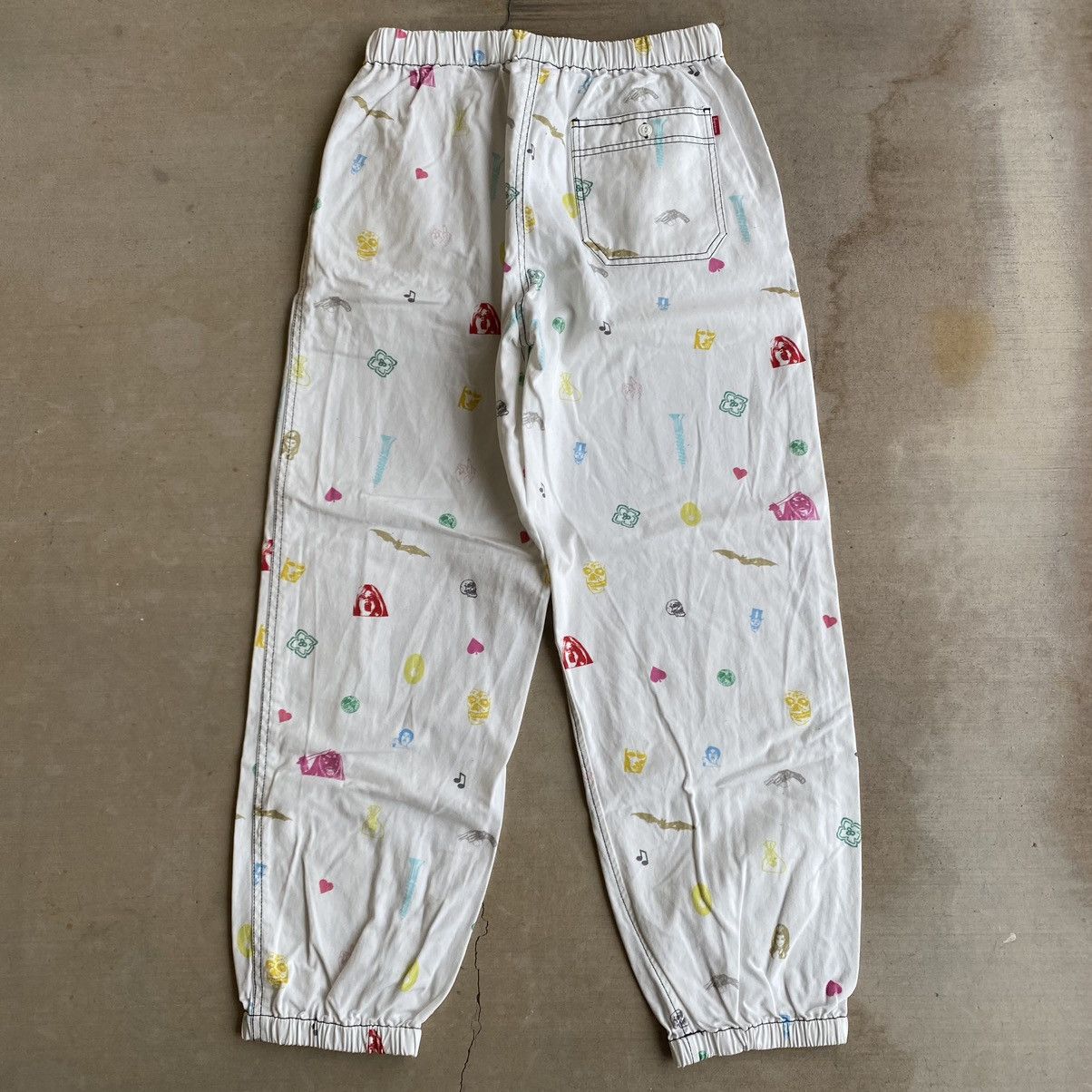 Supreme Supreme Deep Space Skate Pants White 2019 Size US 30 / EU 46 - 3 Thumbnail
