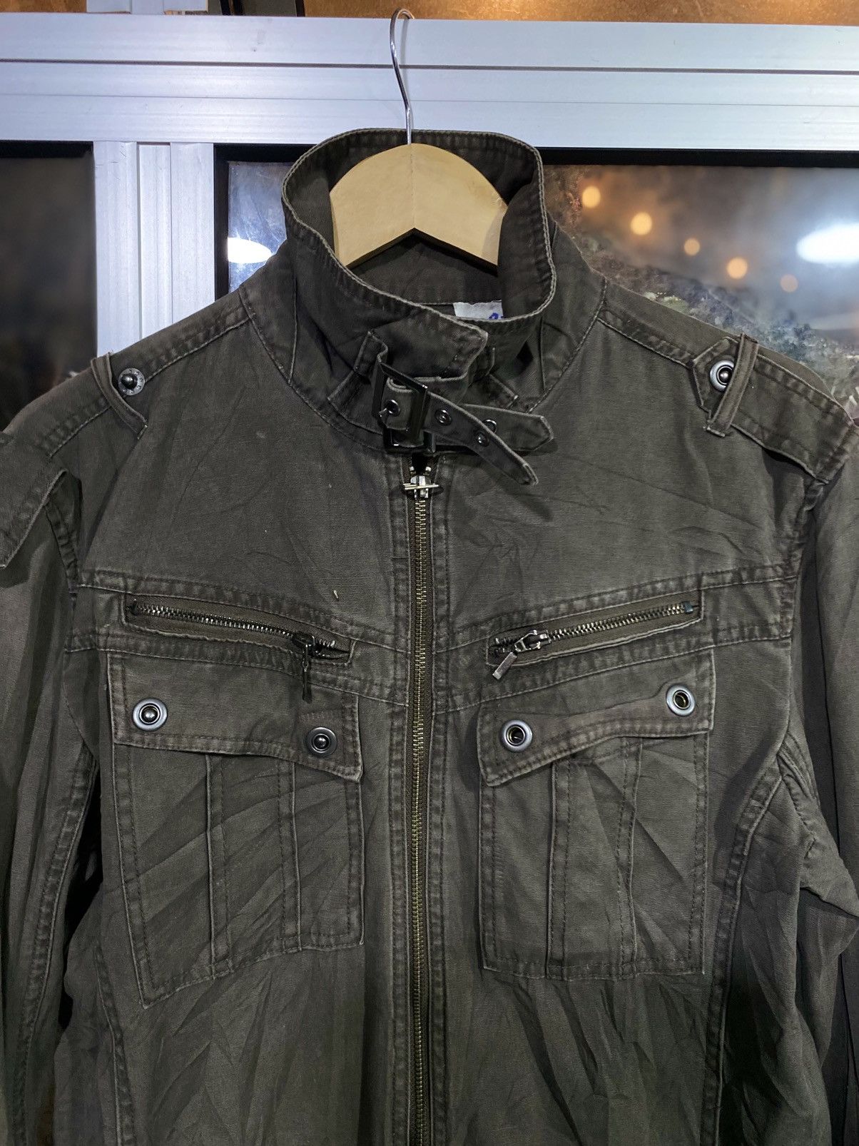 Japanese Brand Vintage Jacket ROUSHATTE Military Jacket, Size M Size US M / EU 48-50 / 2 - 2 Thumbnail