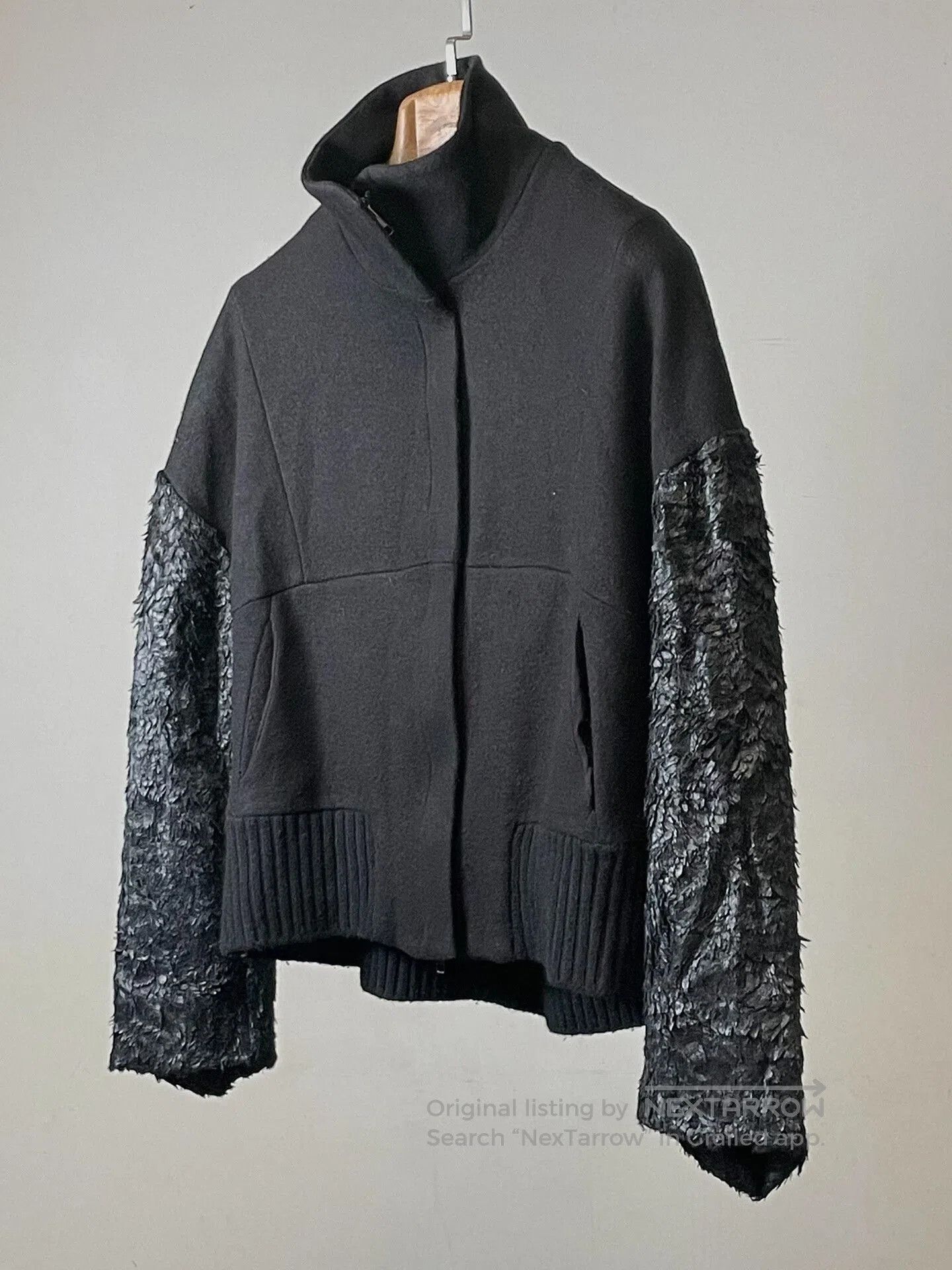 Ann Demeulemeester Ann Demeulemeester Black Short Jacket. Size S / US 4 / IT 40 - 1 Thumbnail