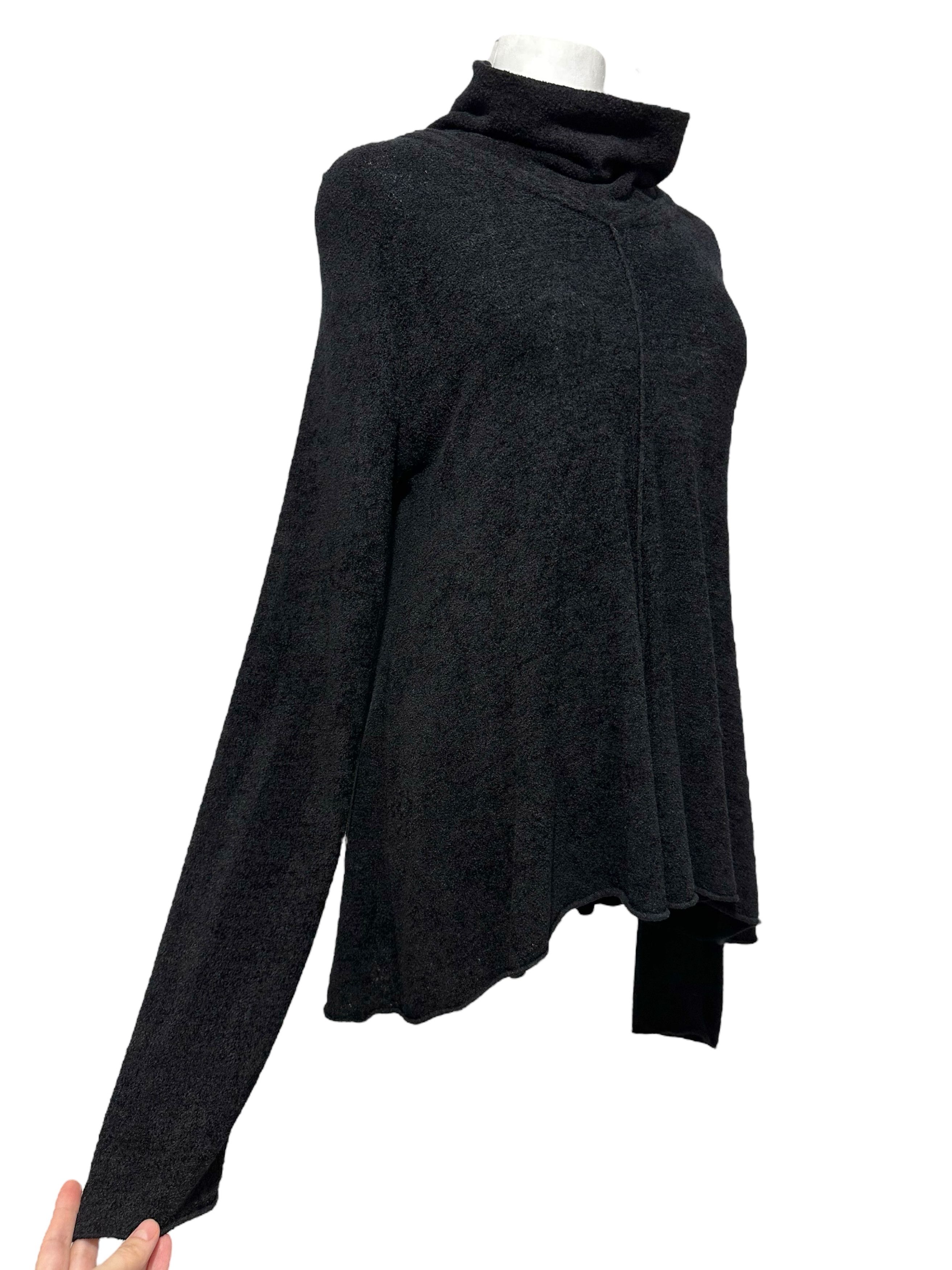 Rundholz Rundholz Black Label Terry Cloth Avant Garde Sweater (S) Size S / US 4 / IT 40 - 4 Thumbnail