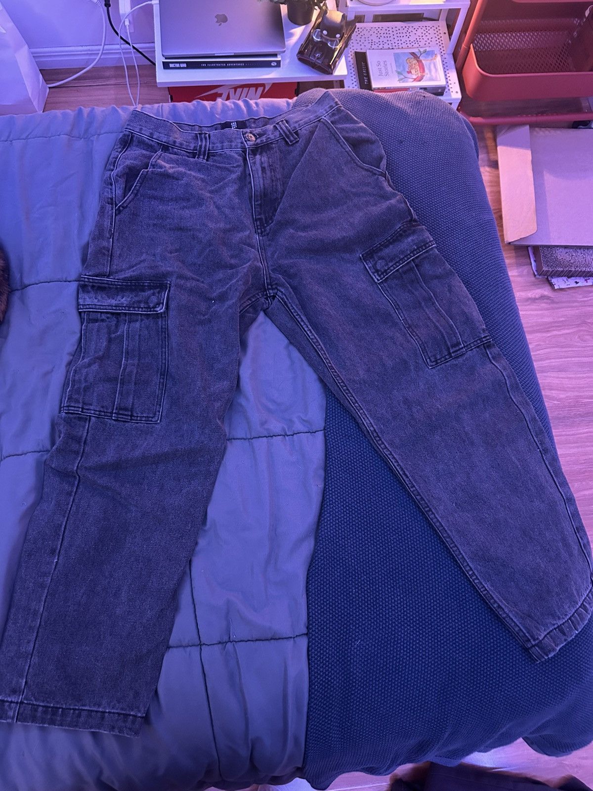 Absent Baggy cargo denim Size US 30 / EU 46 - 1 Thumbnail
